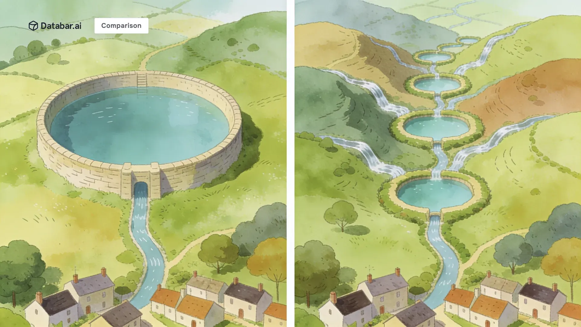 Waterfall vs Proprietary Enrichment: When Each Wins