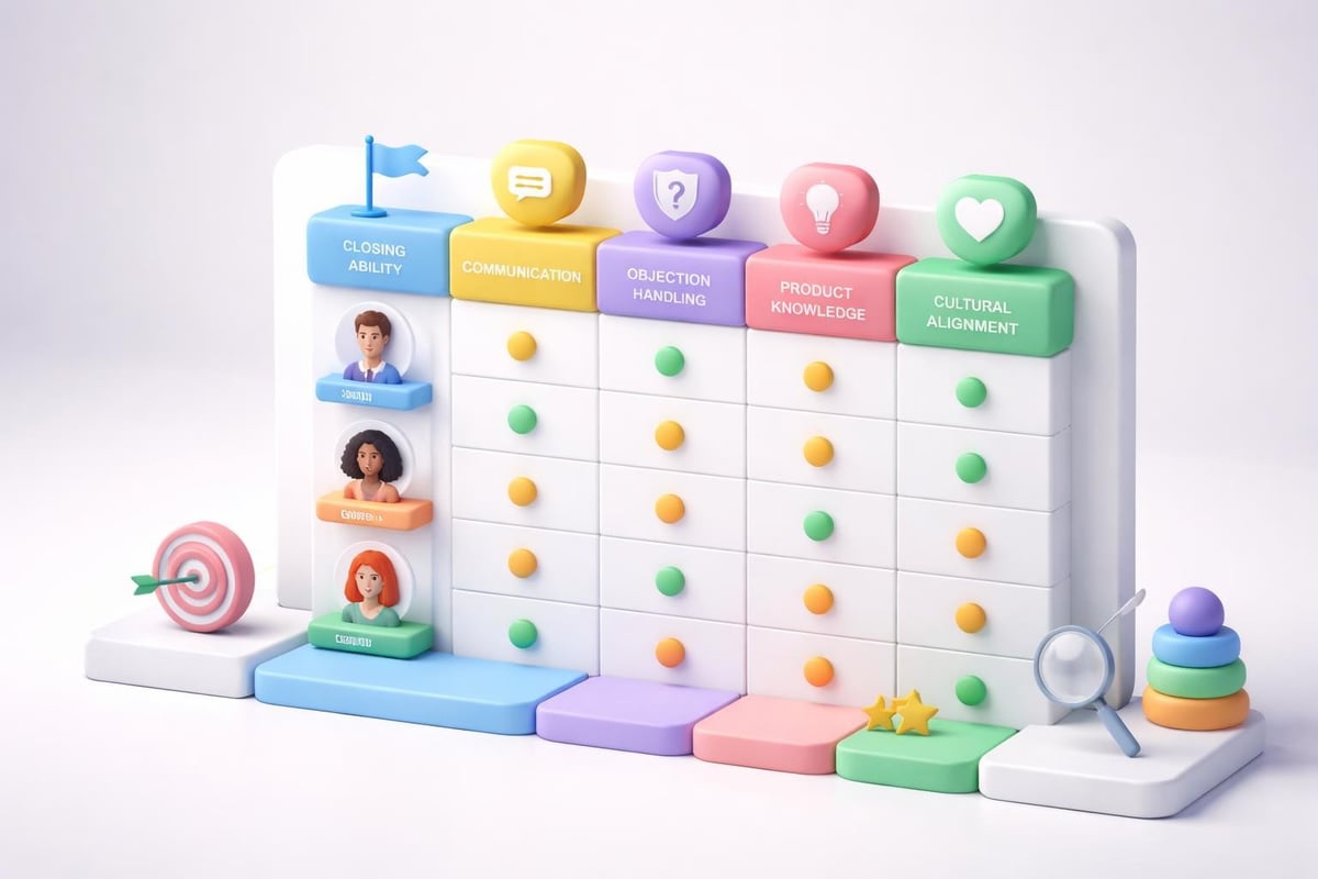 Sales skills evaluation