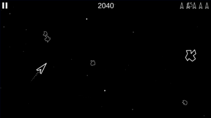 Asteroids Retro Screenshot 02