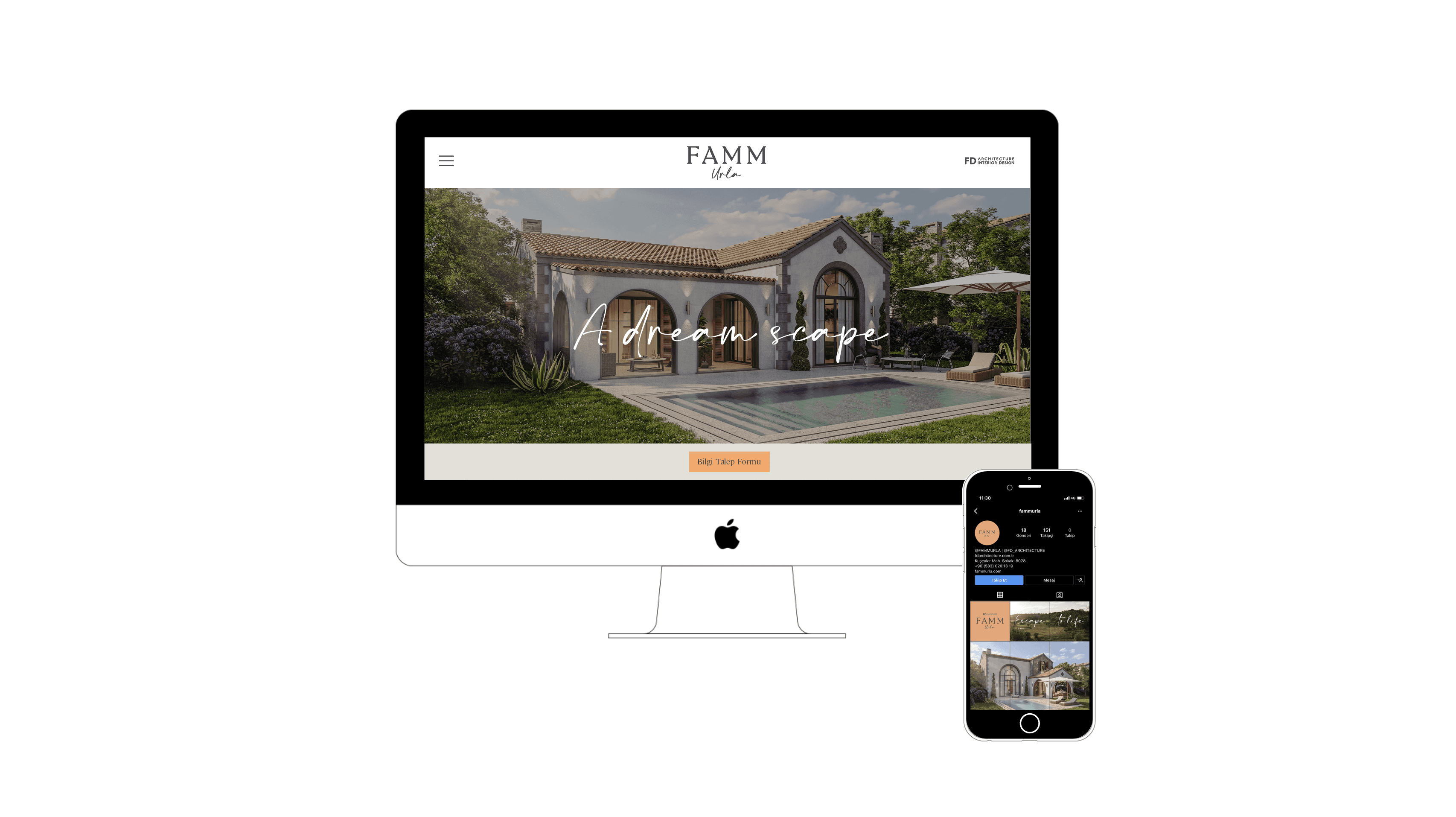 famm urla web design