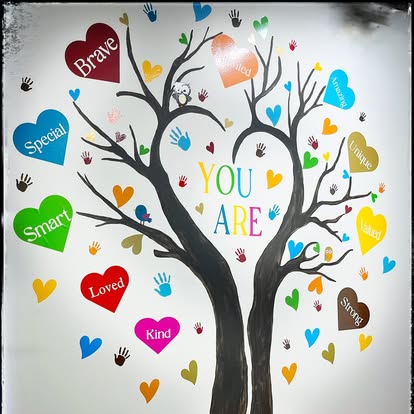 A group of people talking