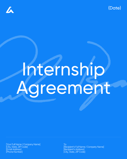 Internship Agreement