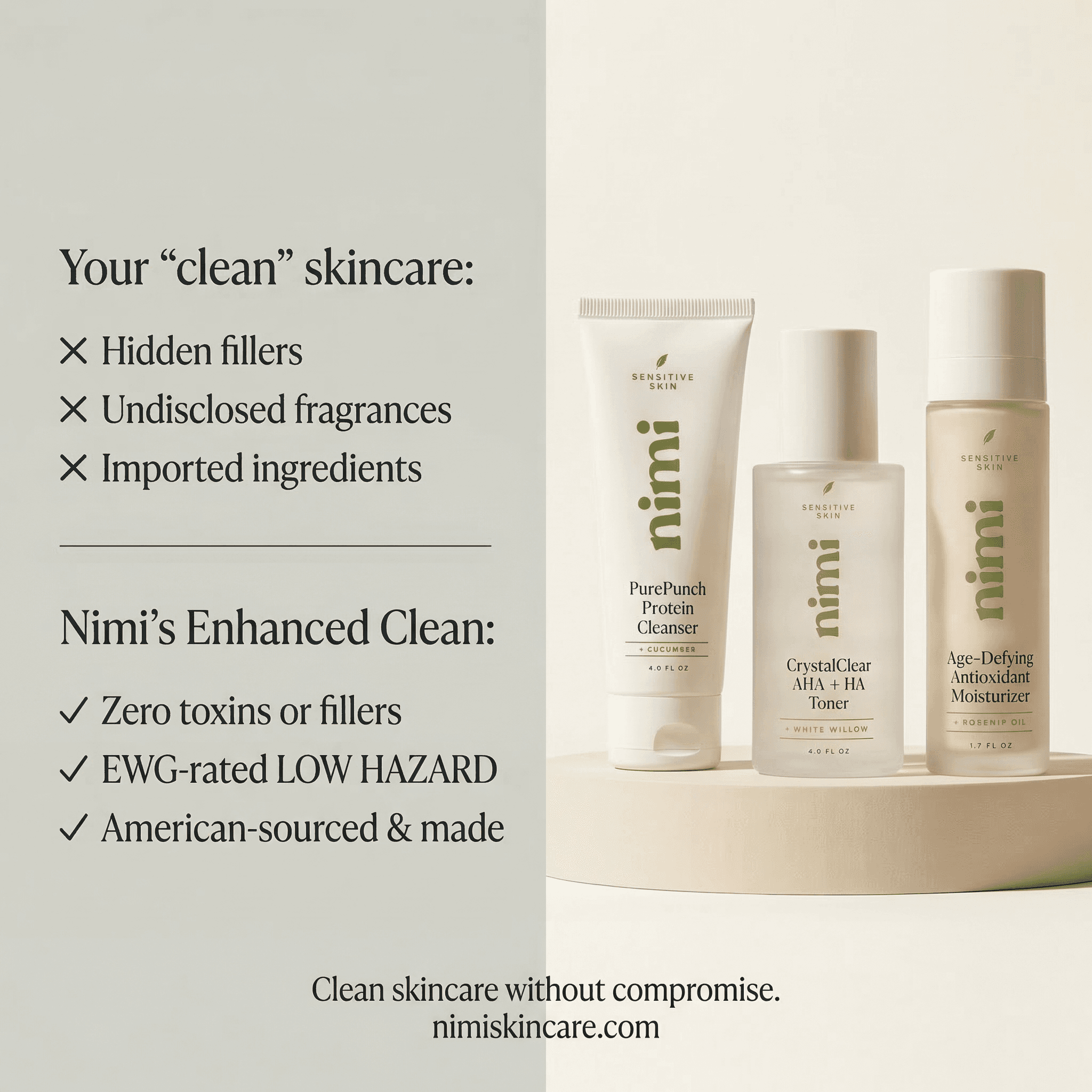 Your 'clean' skincare might not be as clean as you think.