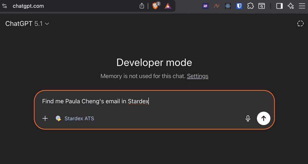 Using ChatGPT in recruiting