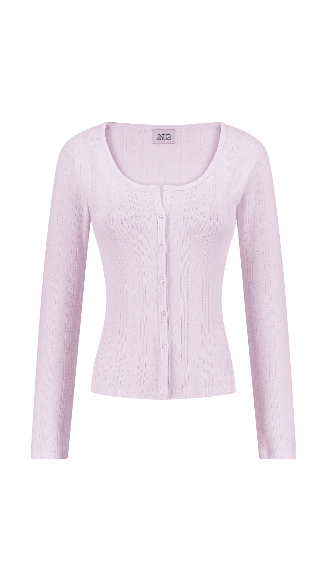 Pointelle Cardi-Top