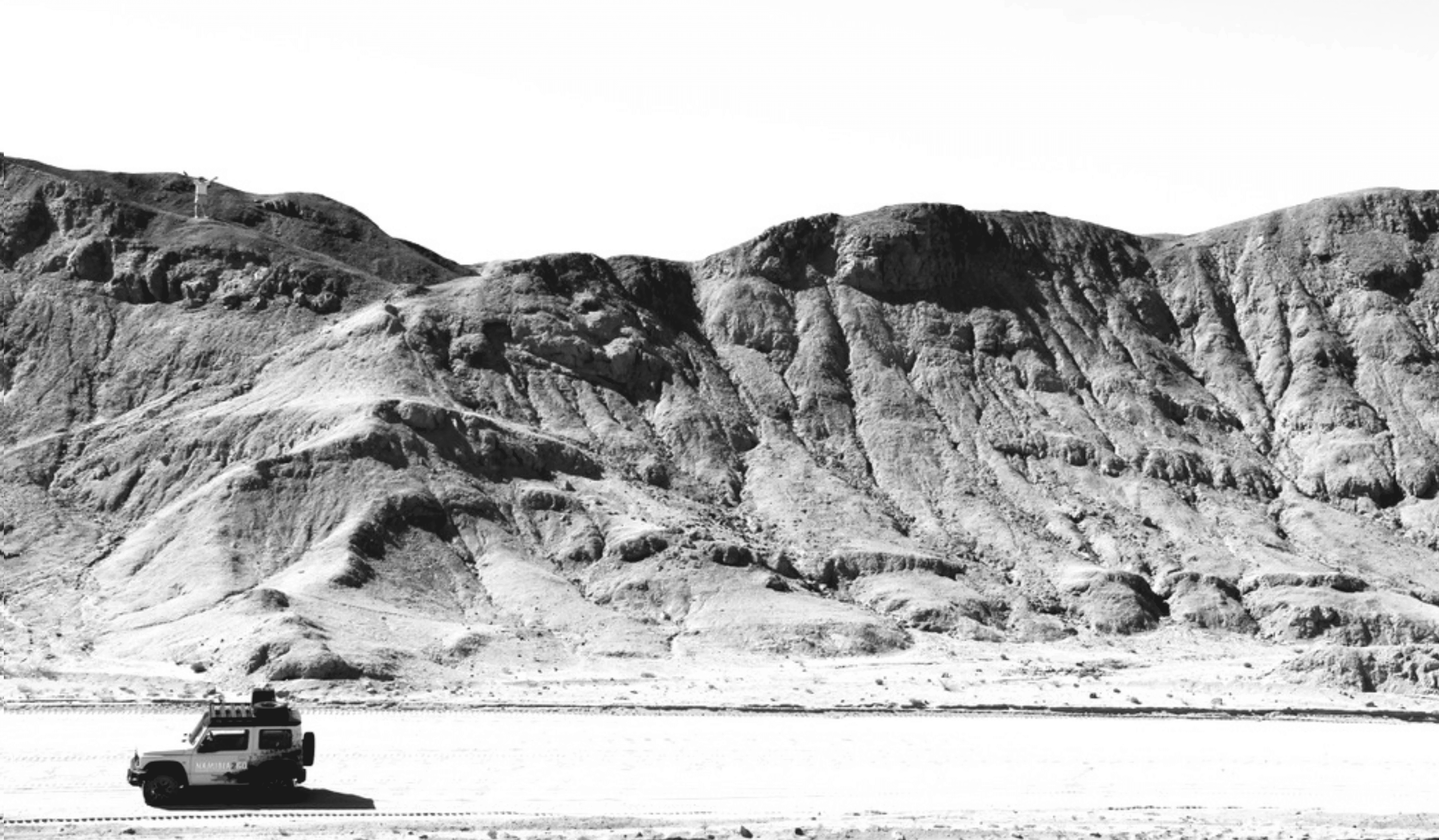 Suzuki Jimny in moonvalley Namibia, Southern Africa