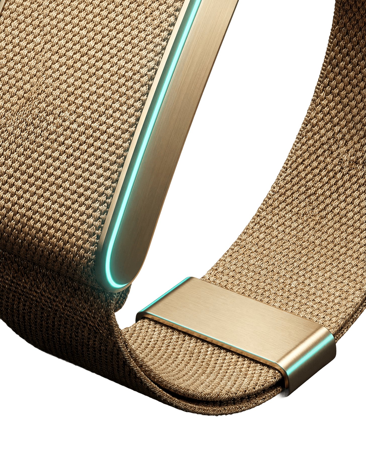 a part of the black headphone