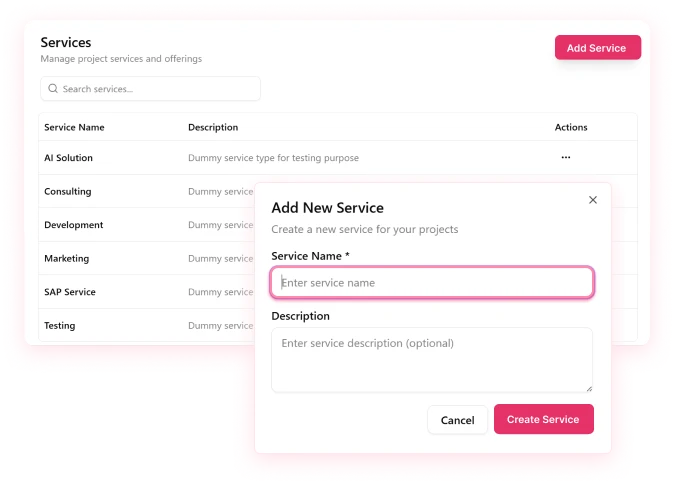 Go Employee Services Mangement