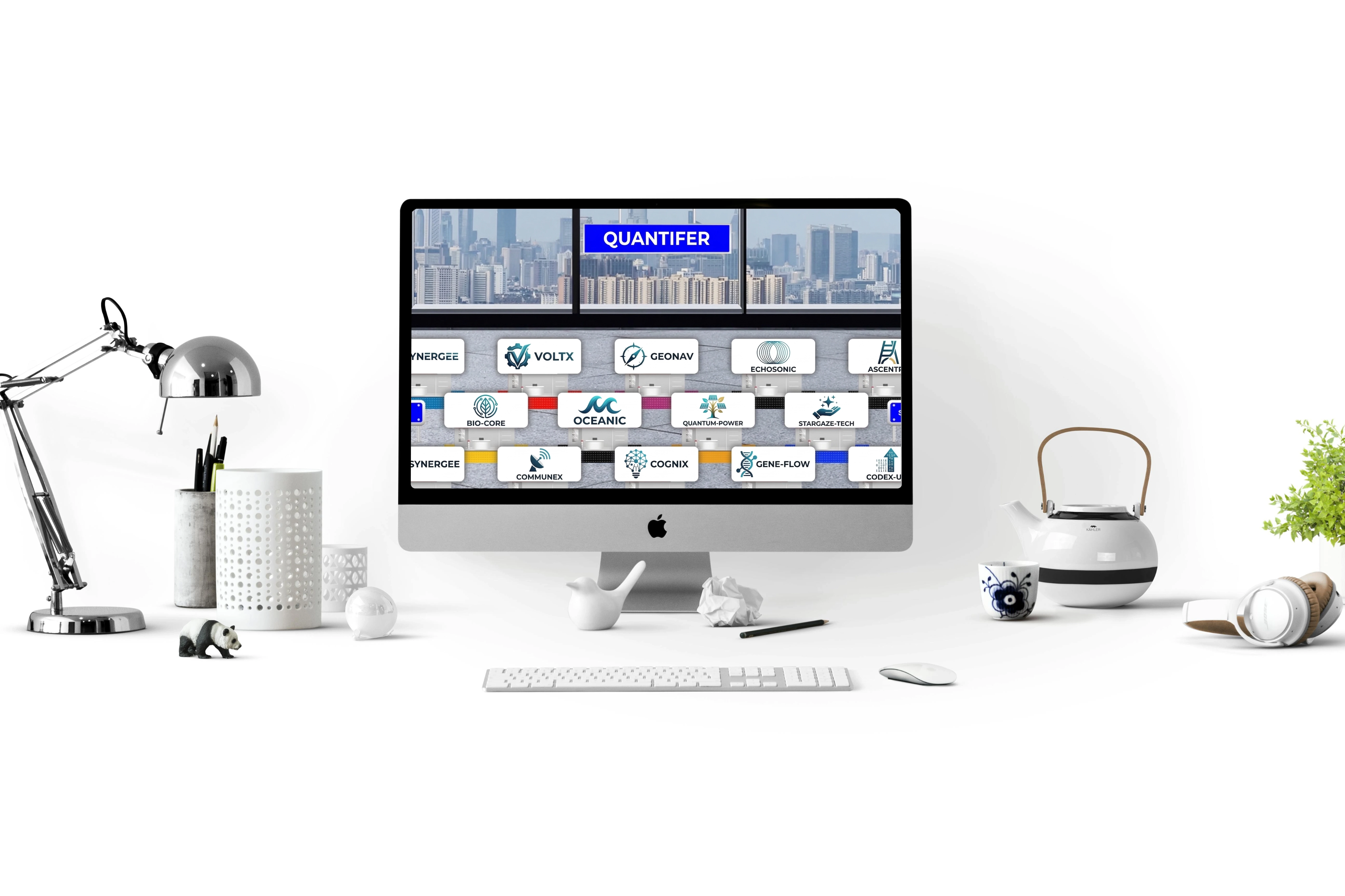 Screenshot of a digital exhibition on Cloudmice platform
