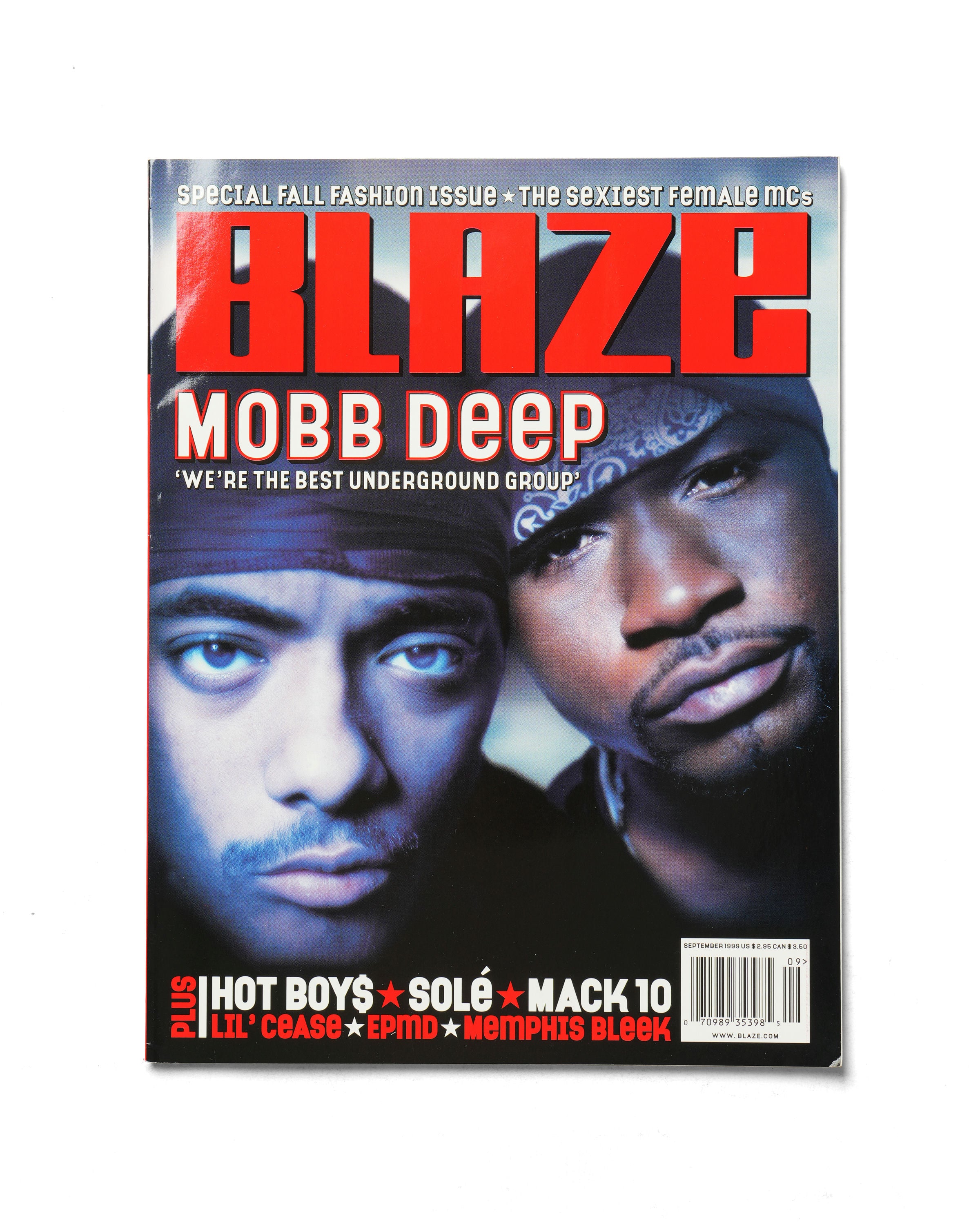 Blaze - September 1999 - Front Cover
