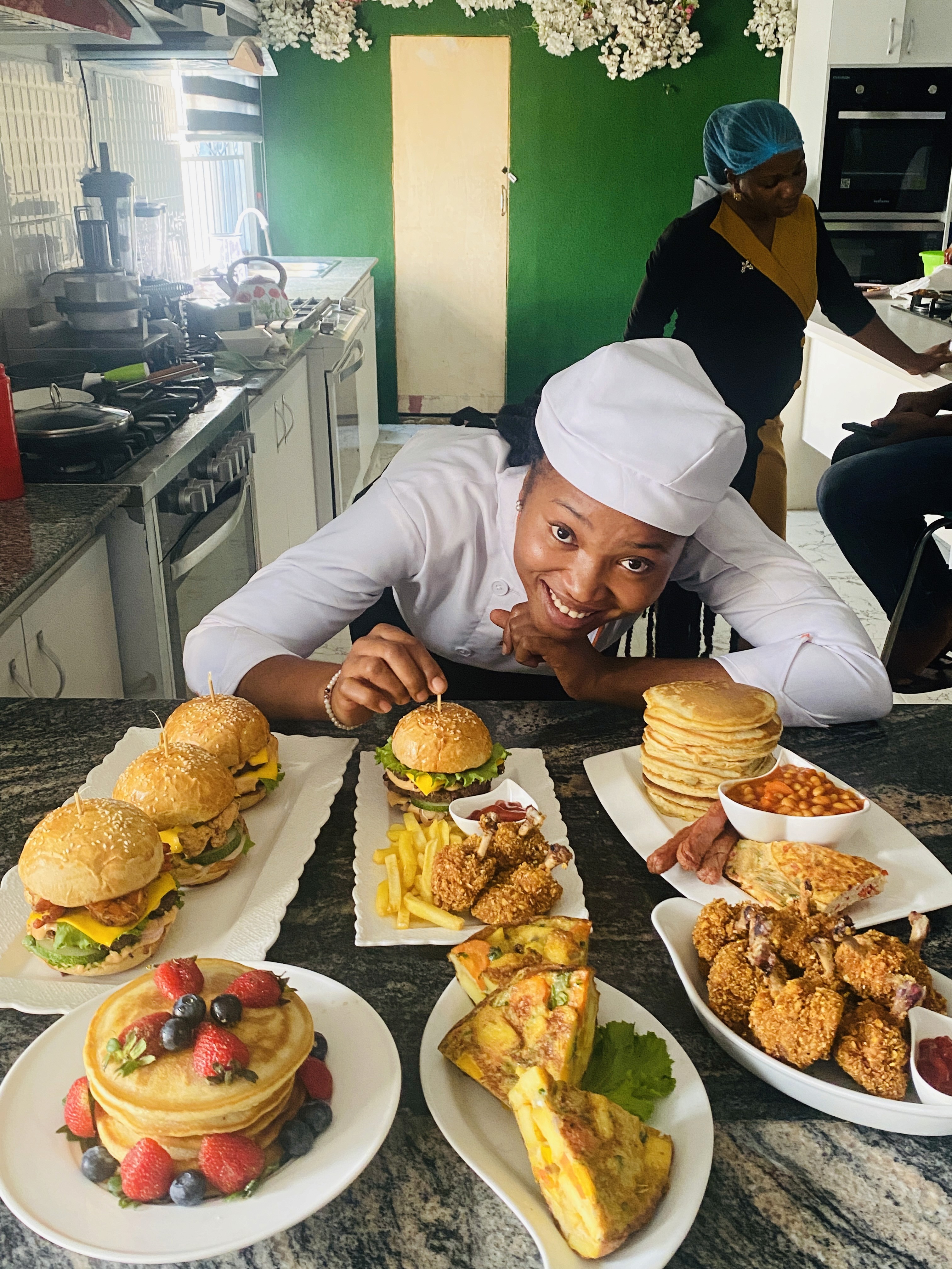 Chef Xan looking at the camera