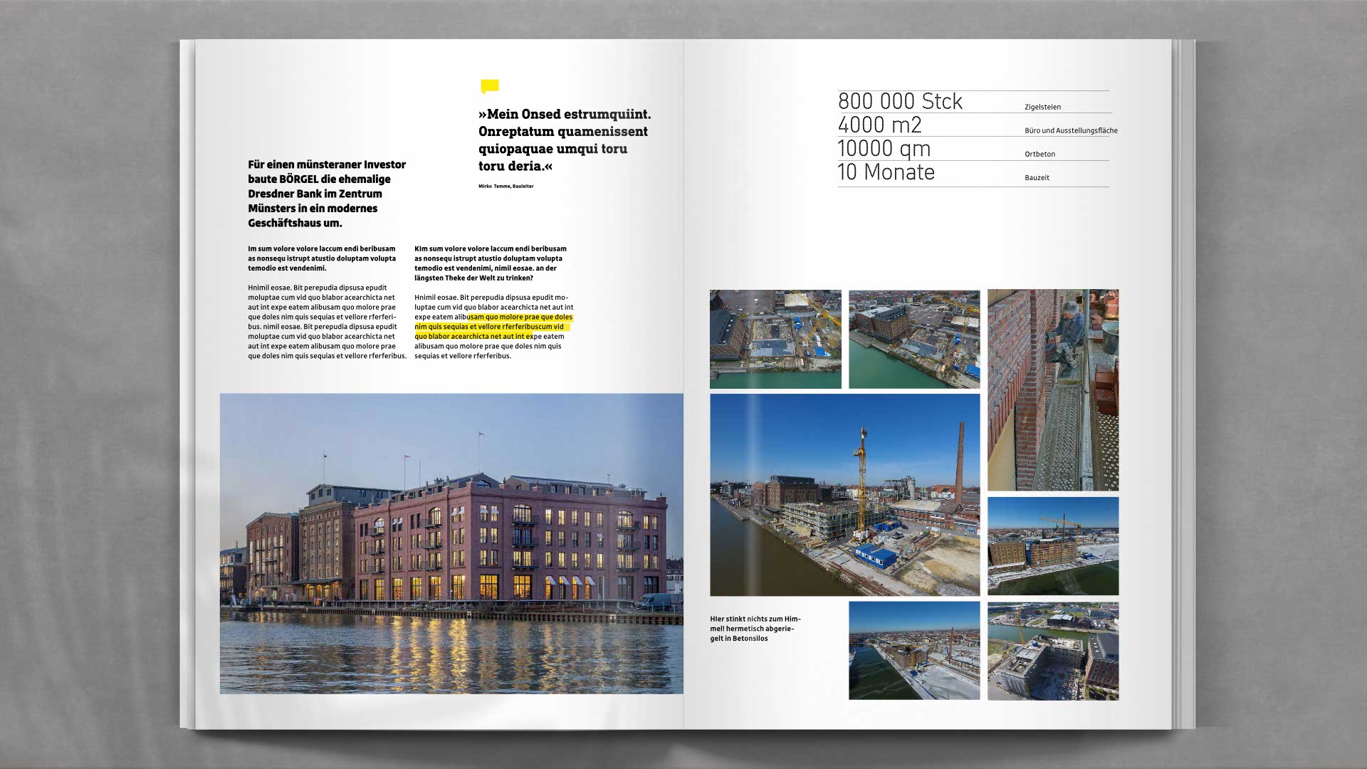 Themenseite zu internationalen Projekten von Börgel Bau – visuell stimmig inszeniert mit Weltkarte, Icons und Bildern aus dem Auslandseinsatz.