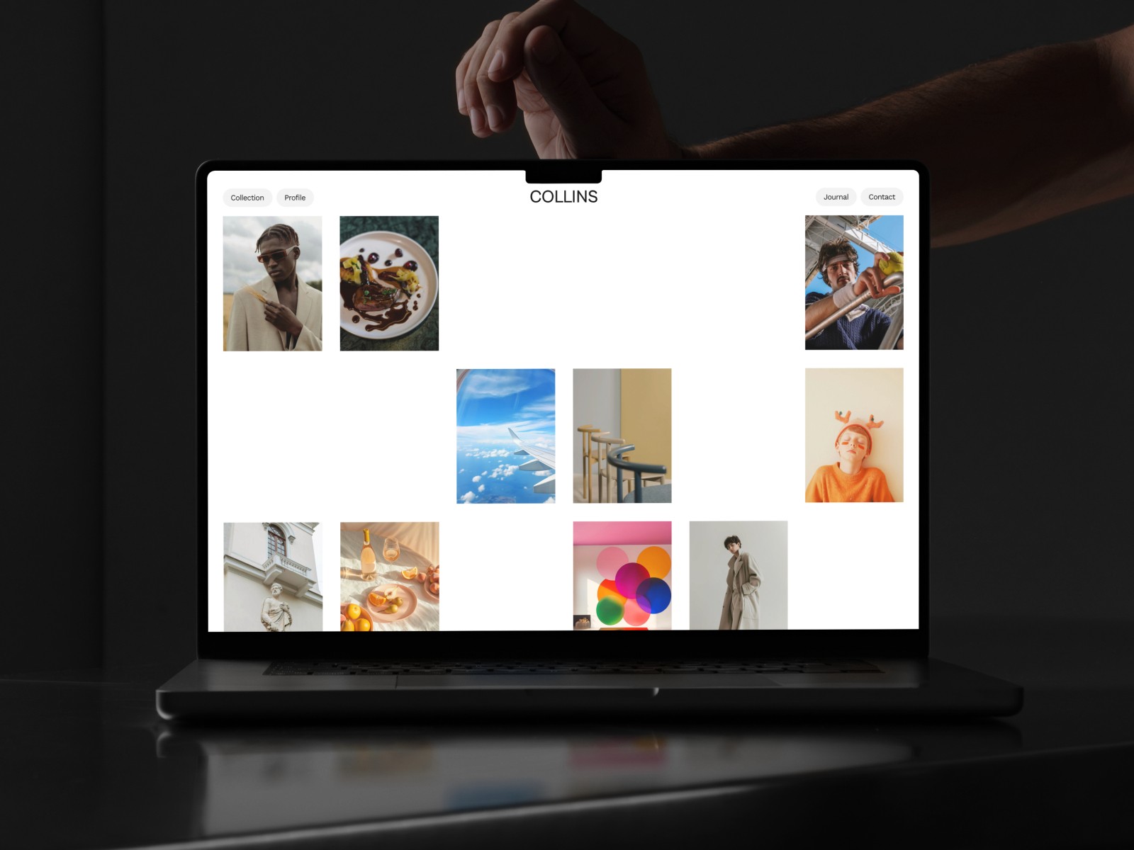 CollinsPhoto — 作品集网站设计灵感