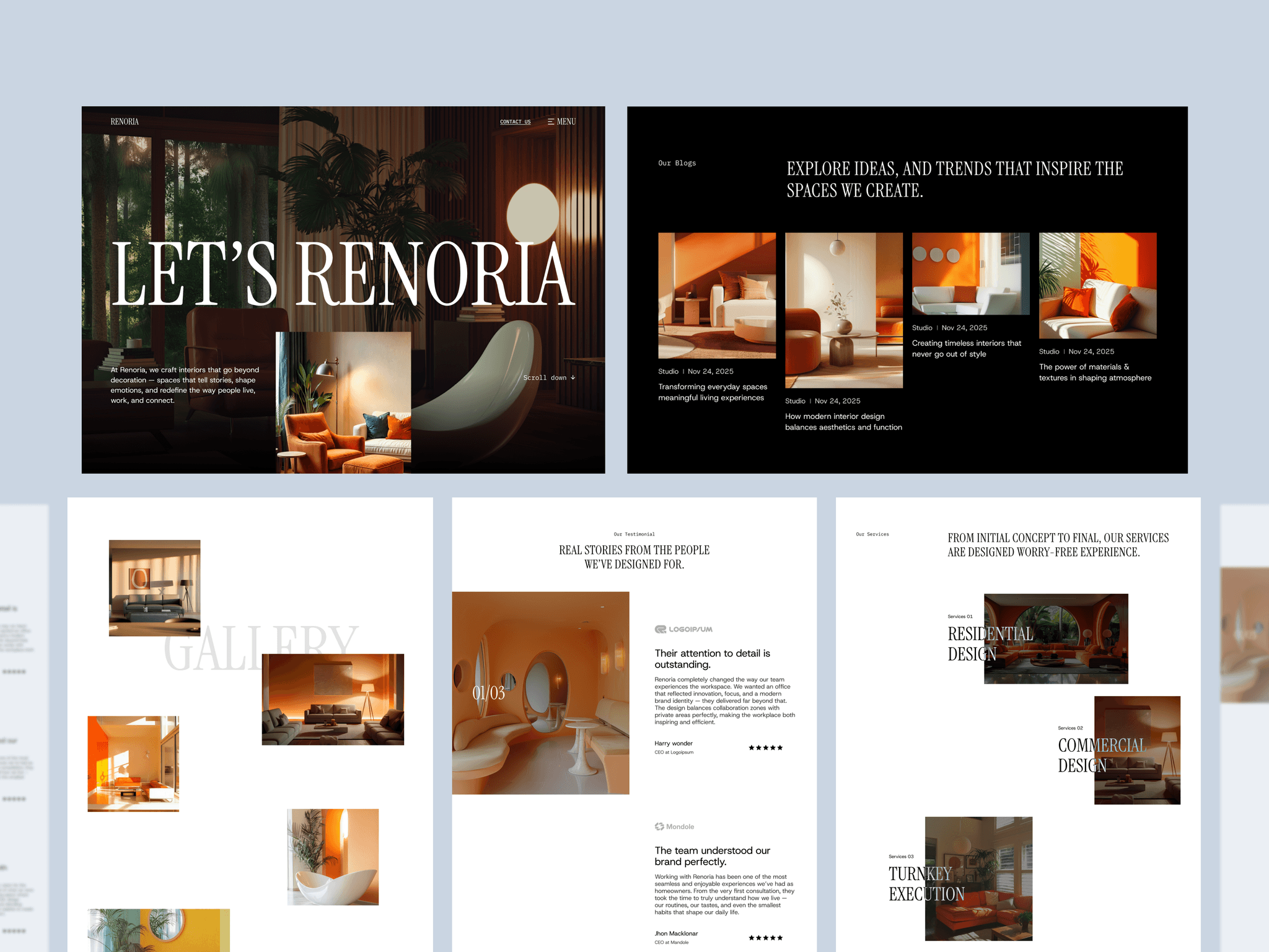 Interior Design Agency Template
