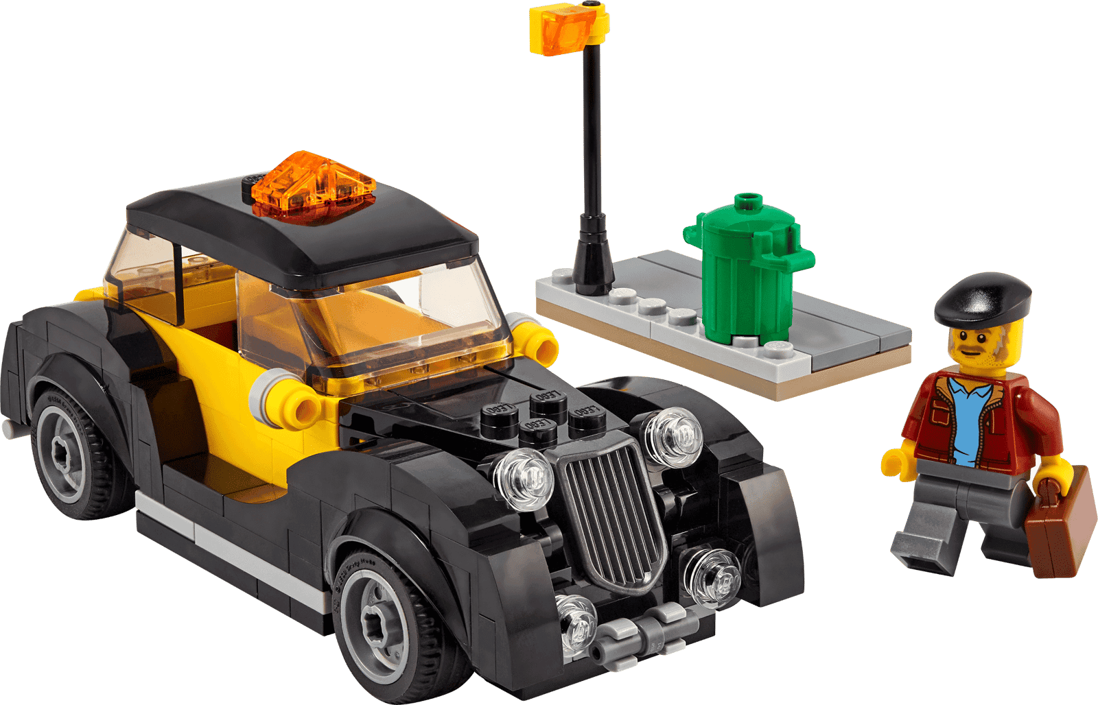 LEGO® Vintage Taxi (sett 40532) - produktbilde, Brikkenerd