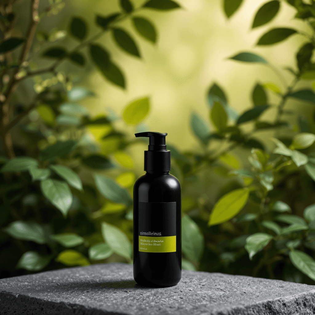 product photography of a bottle of dietary supplement containing NMN