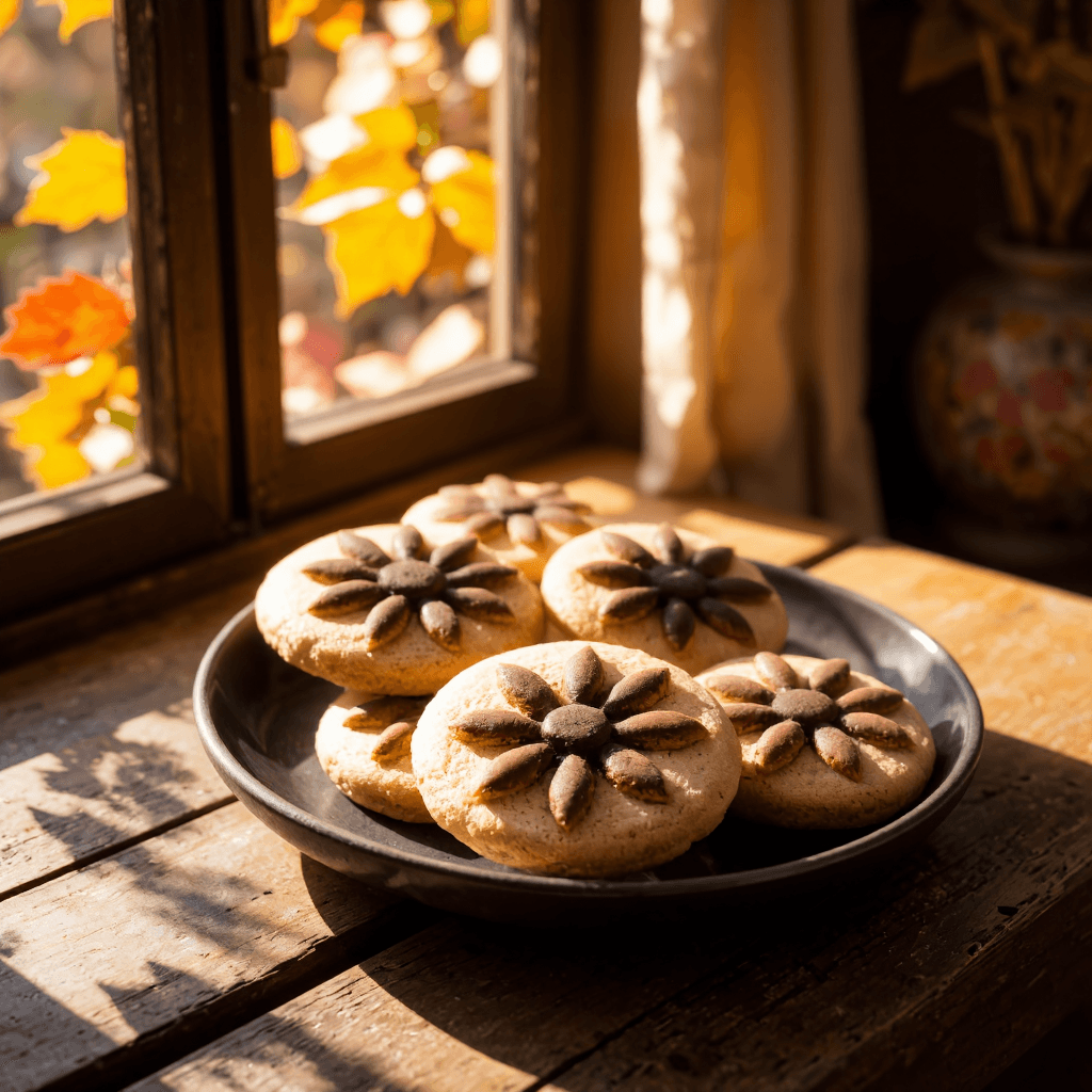 product photography of a plate of cookies