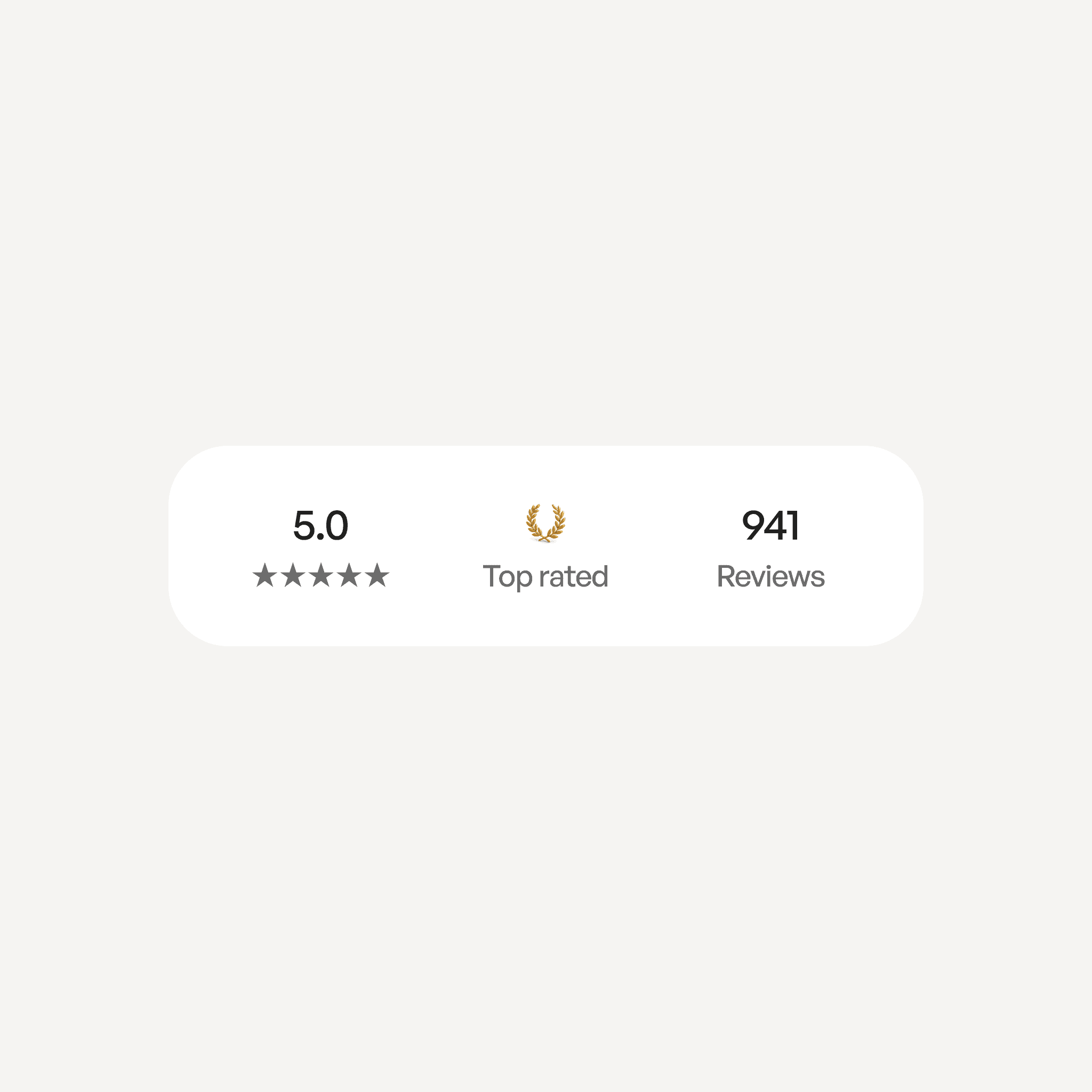 Rating UI component