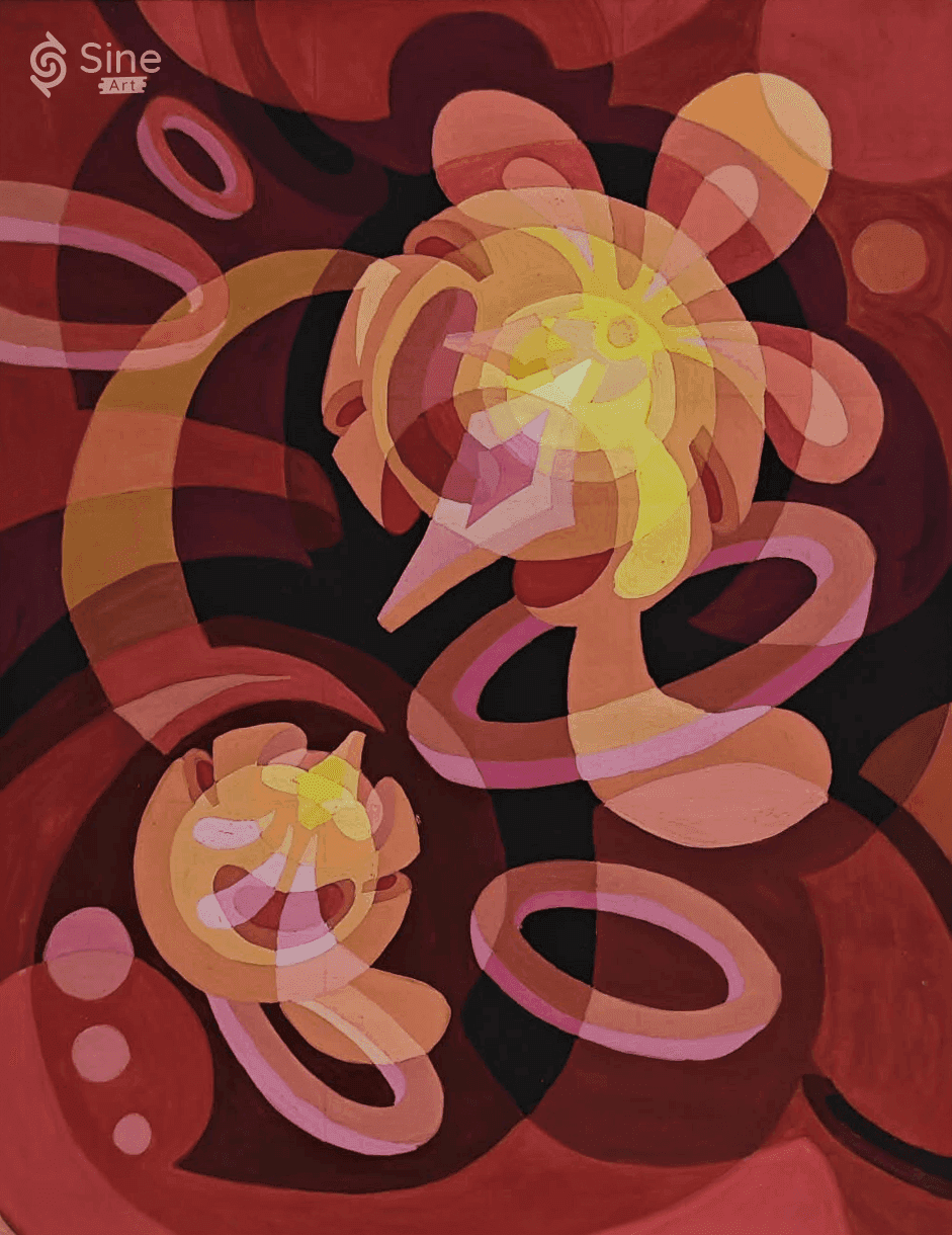 Bài Trang trí màu hoà sắc