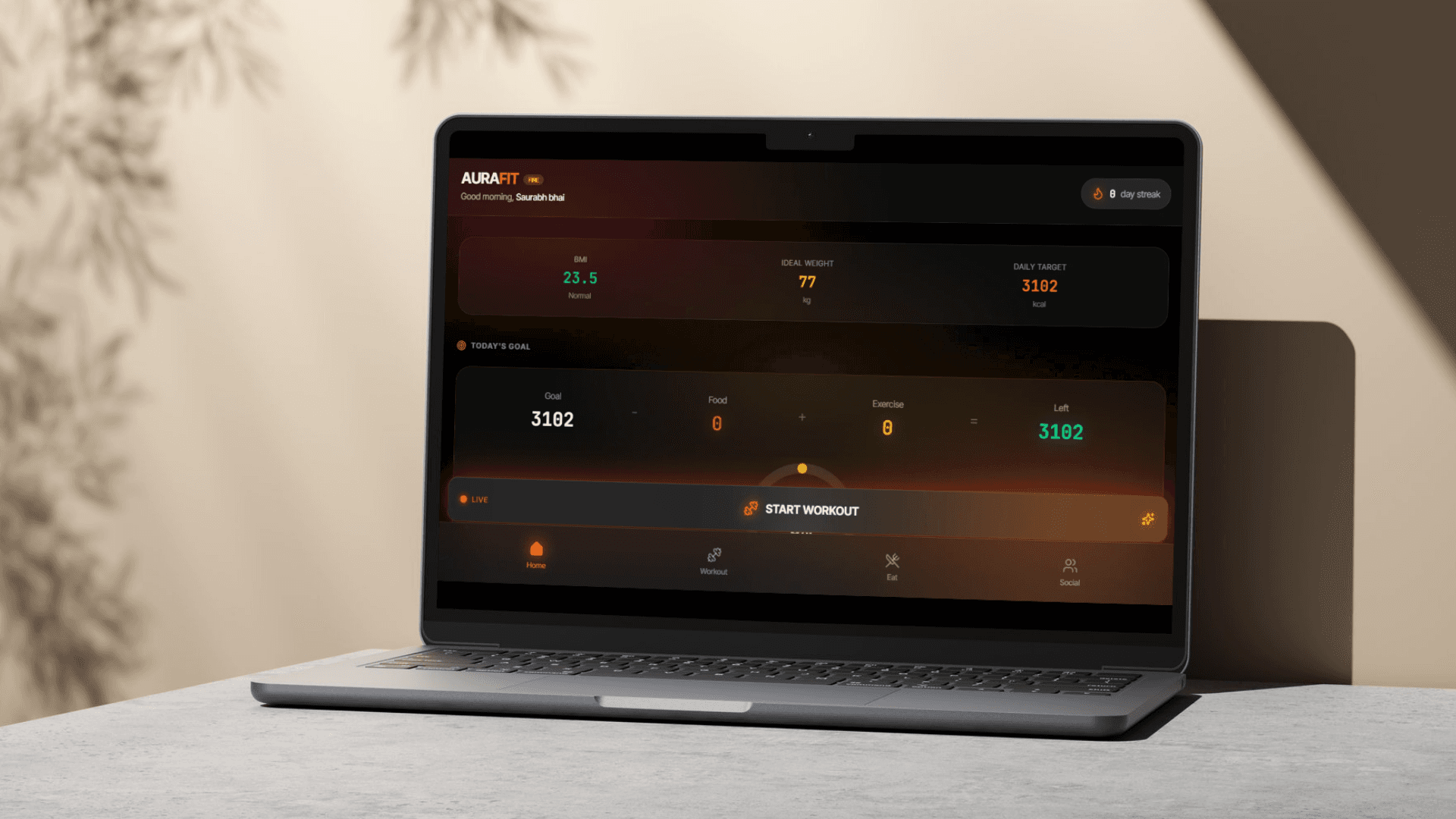 Premium design studio website showcase
