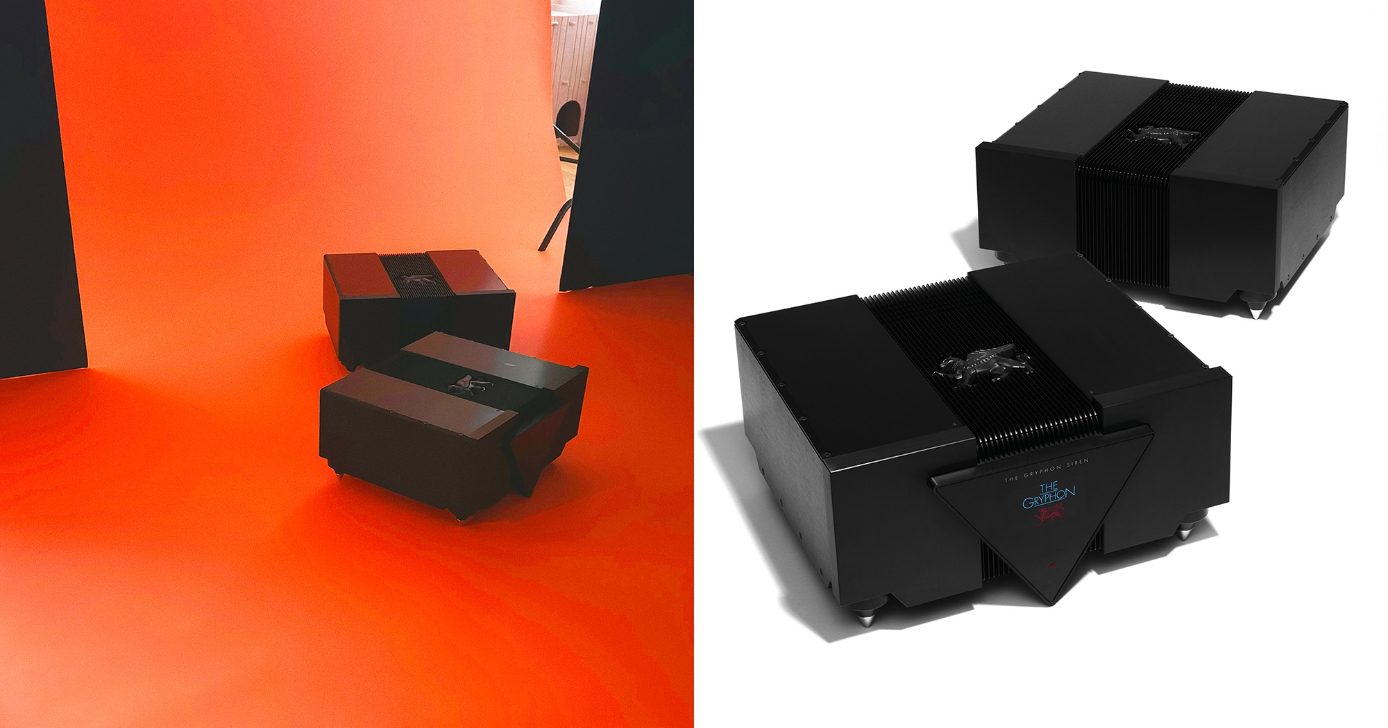 Before and after images from a product photoshoot by October Custom Publishing