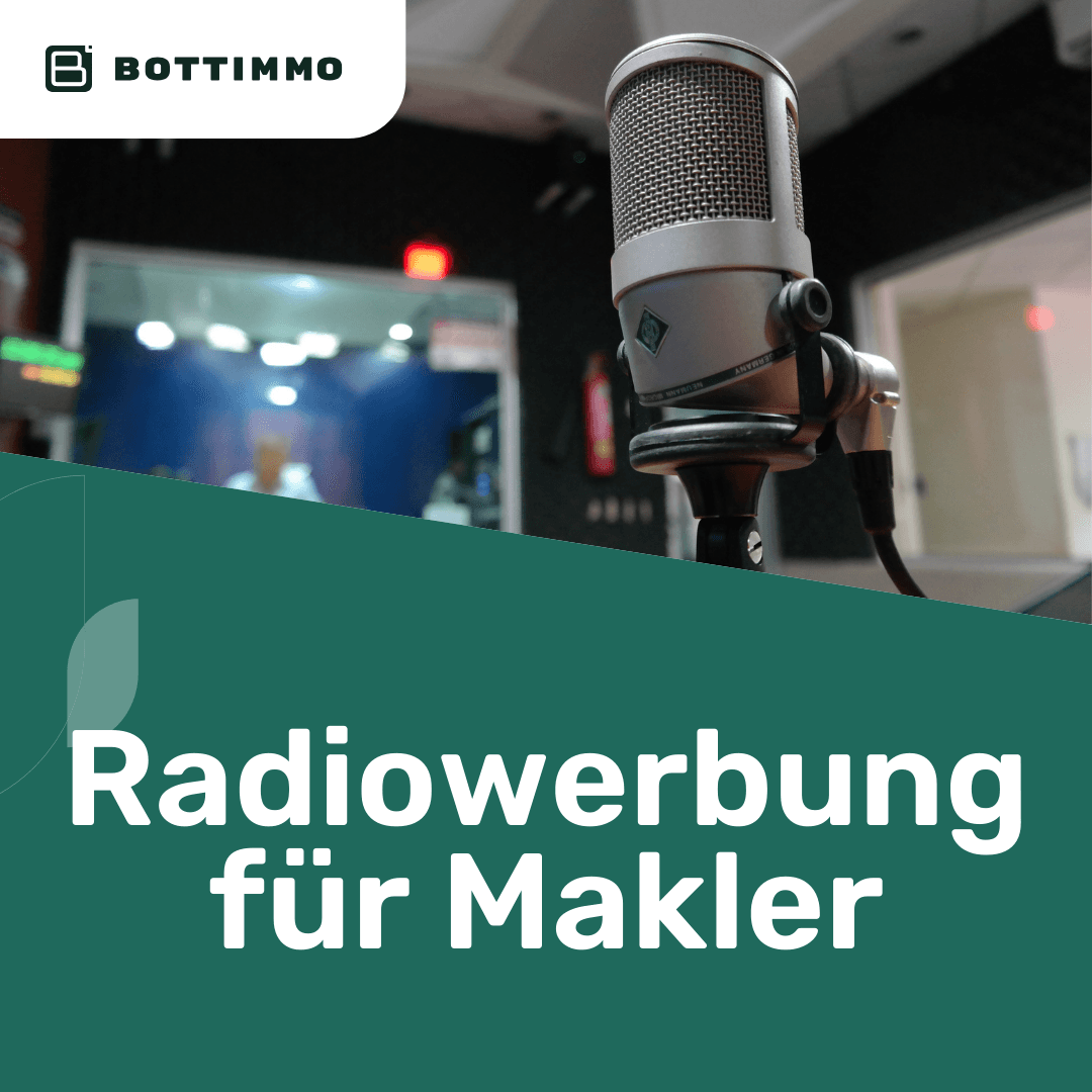 Radiowerbung für Makler