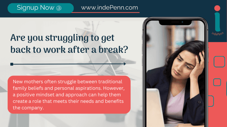 Are you going back to work? after a break