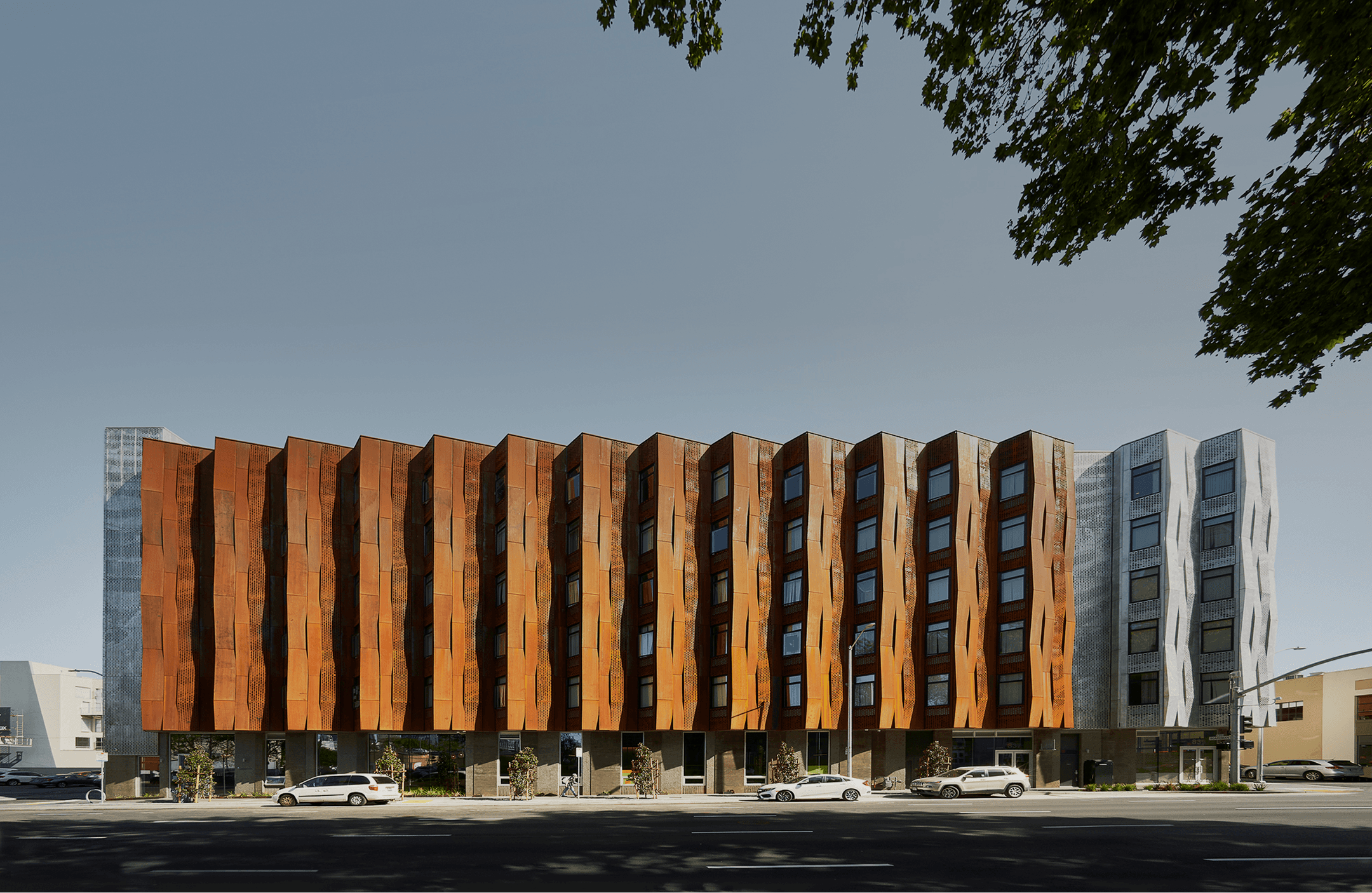 Tahanan, a modular housing development in San Francisco