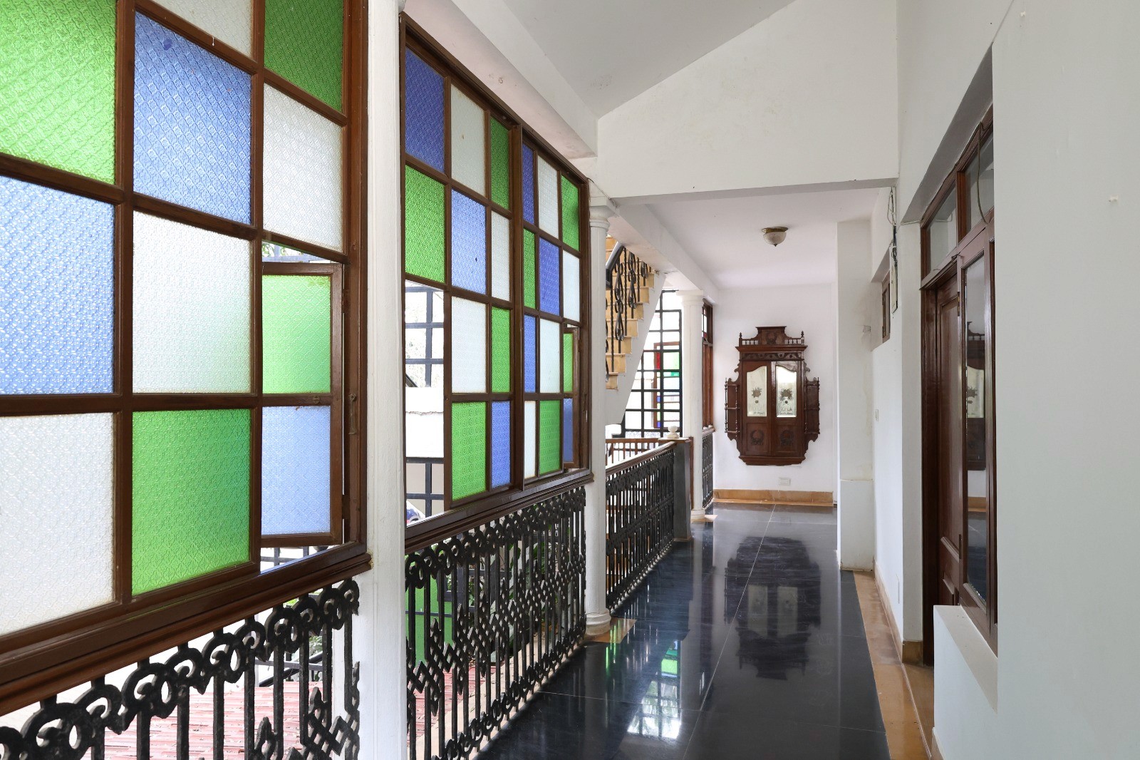 black vinyl record on white textile