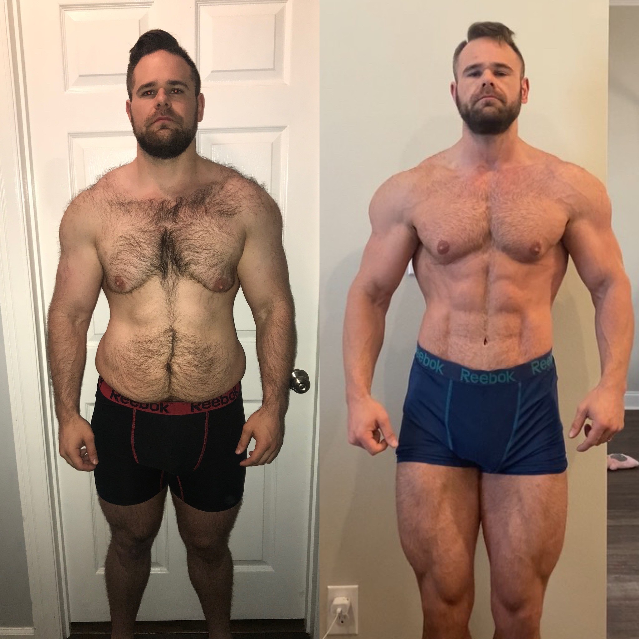 William Riley, fat loss and body recomposition client reviewing Chasing Gains online fitness training