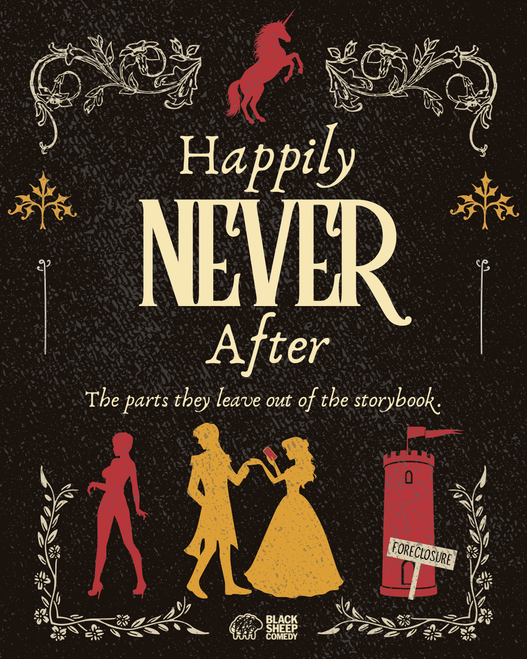 Improv duo making the audience laugh with spontaneous comedy at Black Sheep Comedy in Carrboro and Chapel Hill, NC.