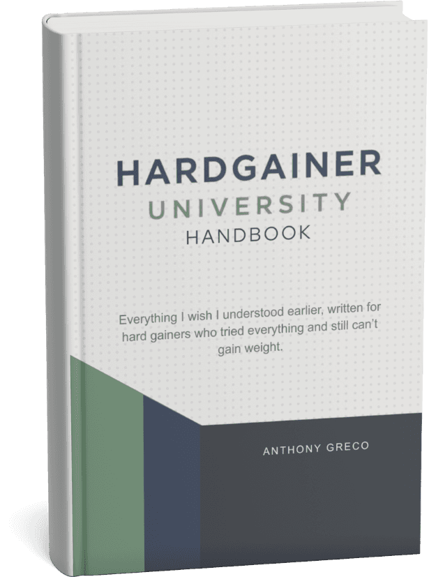 Hardgainer University Handbook Mockup