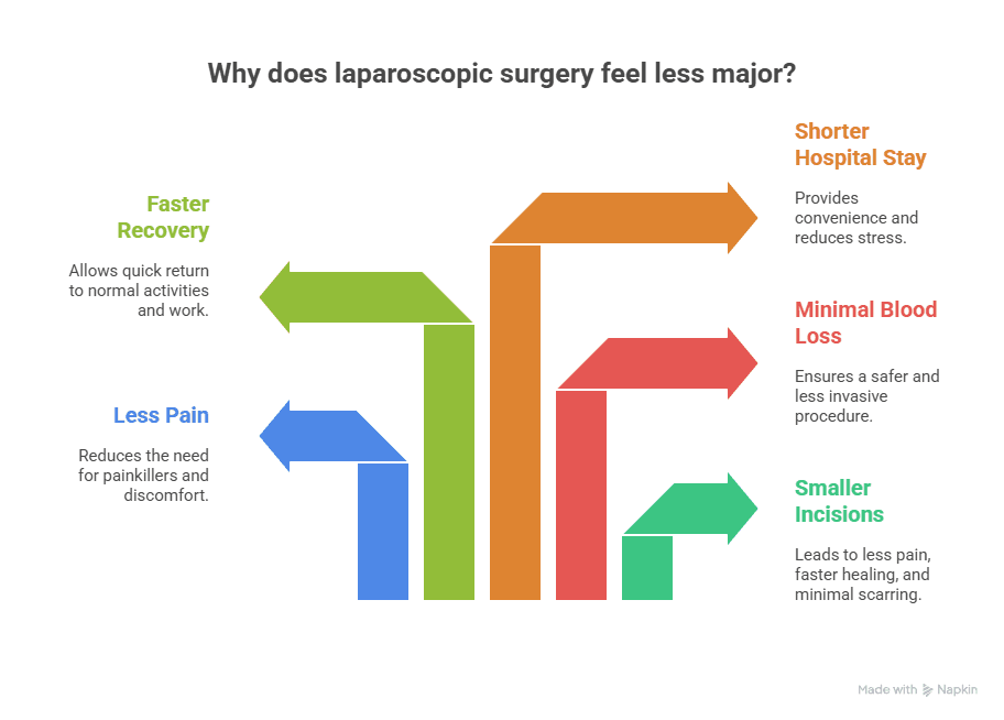 Why Laparoscopic Surgery Feels Major