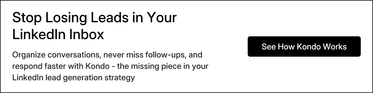 Stop Losing Leads in Your LinkedIn Inbox