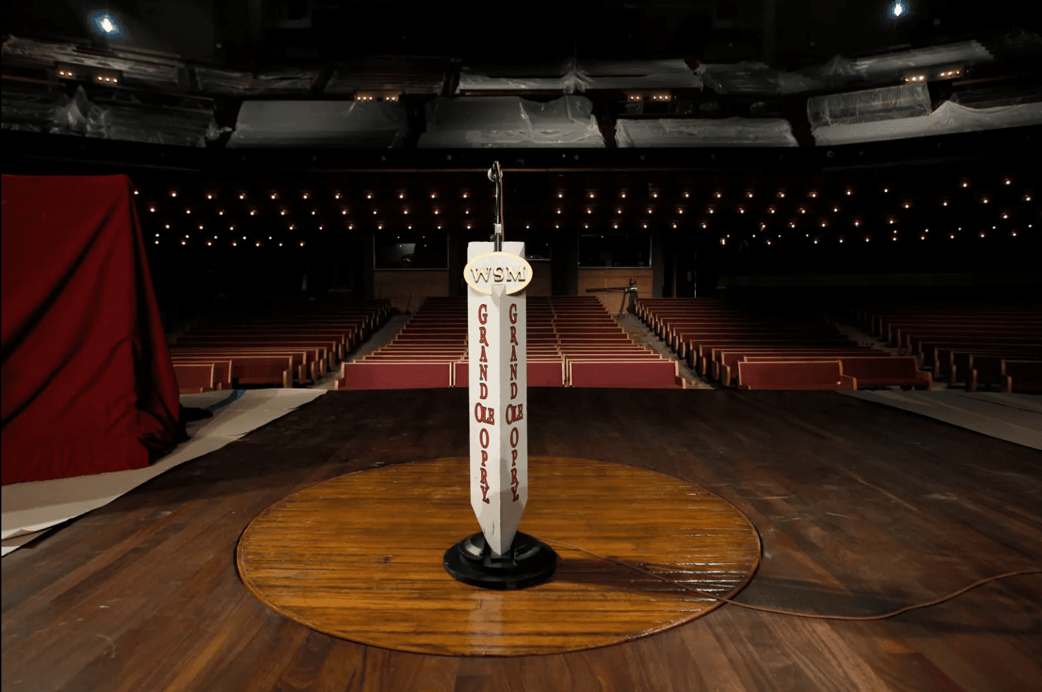 The Grand Ole Opry performing venue in Nashville.