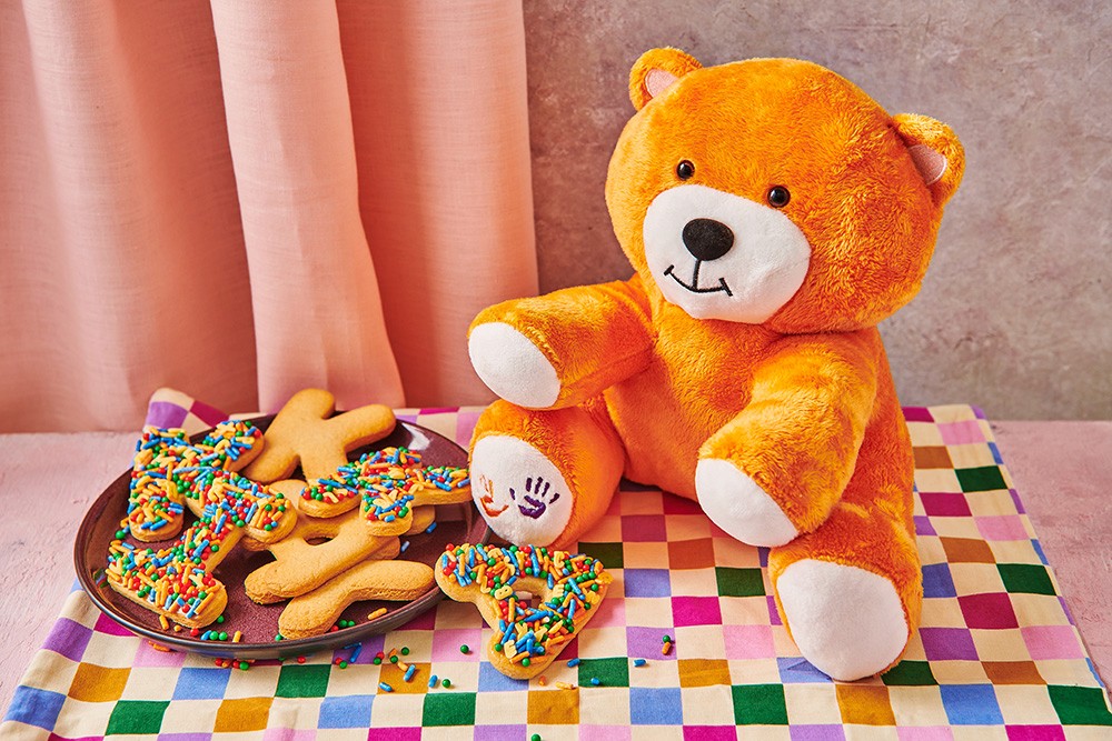 Koekjes en de KiKa knuffelbeer