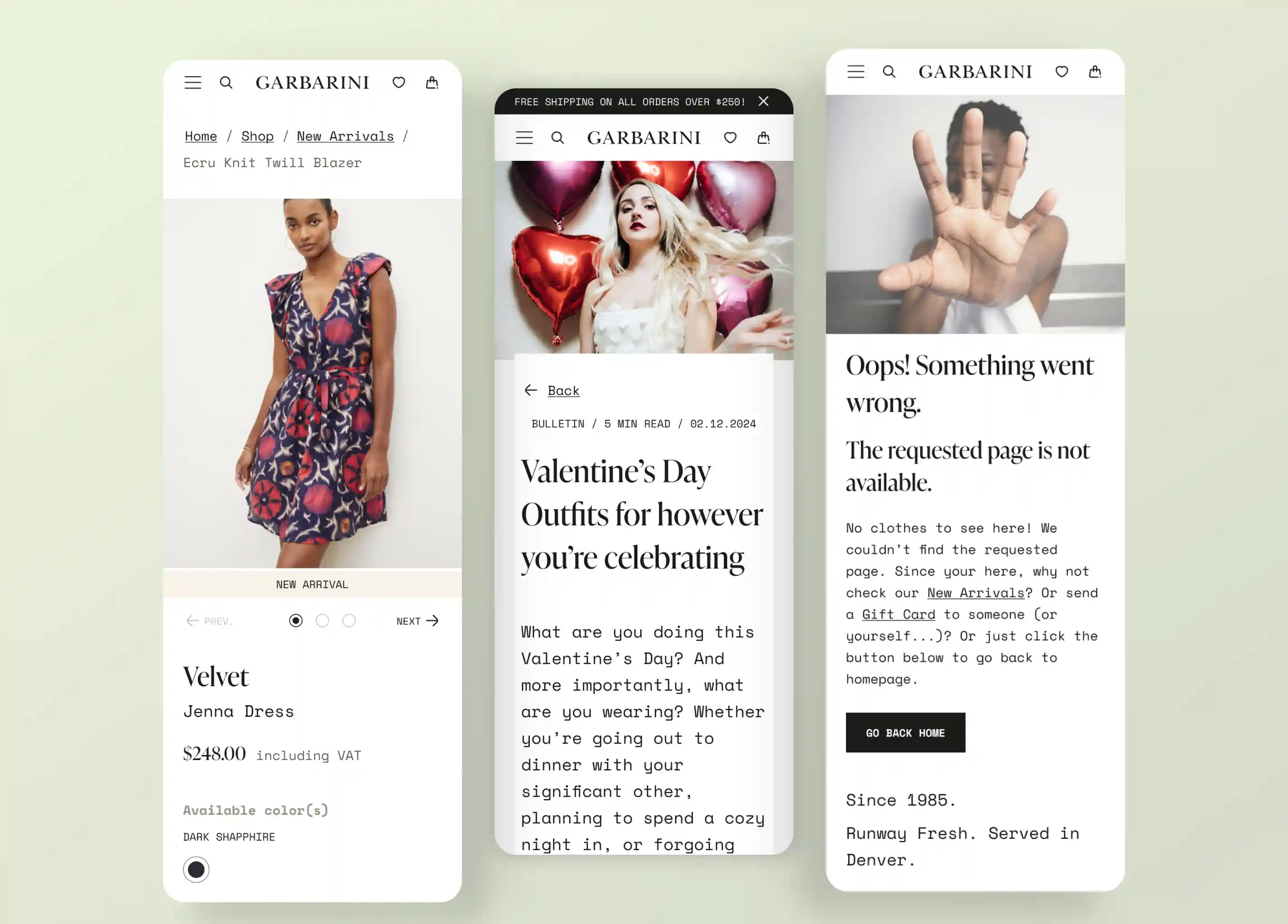 Garbarini Mobile Comps