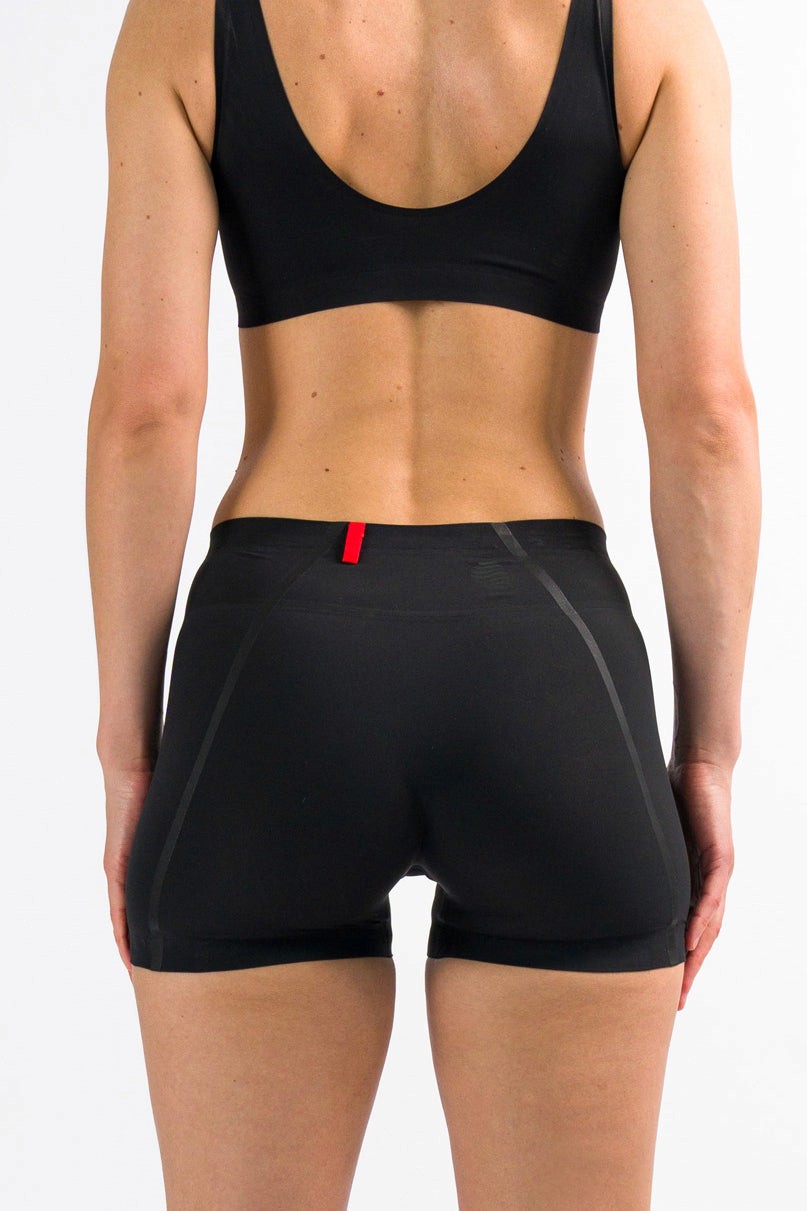 Twilight Black Swim Shorts Bikini Bottoms 03 Back