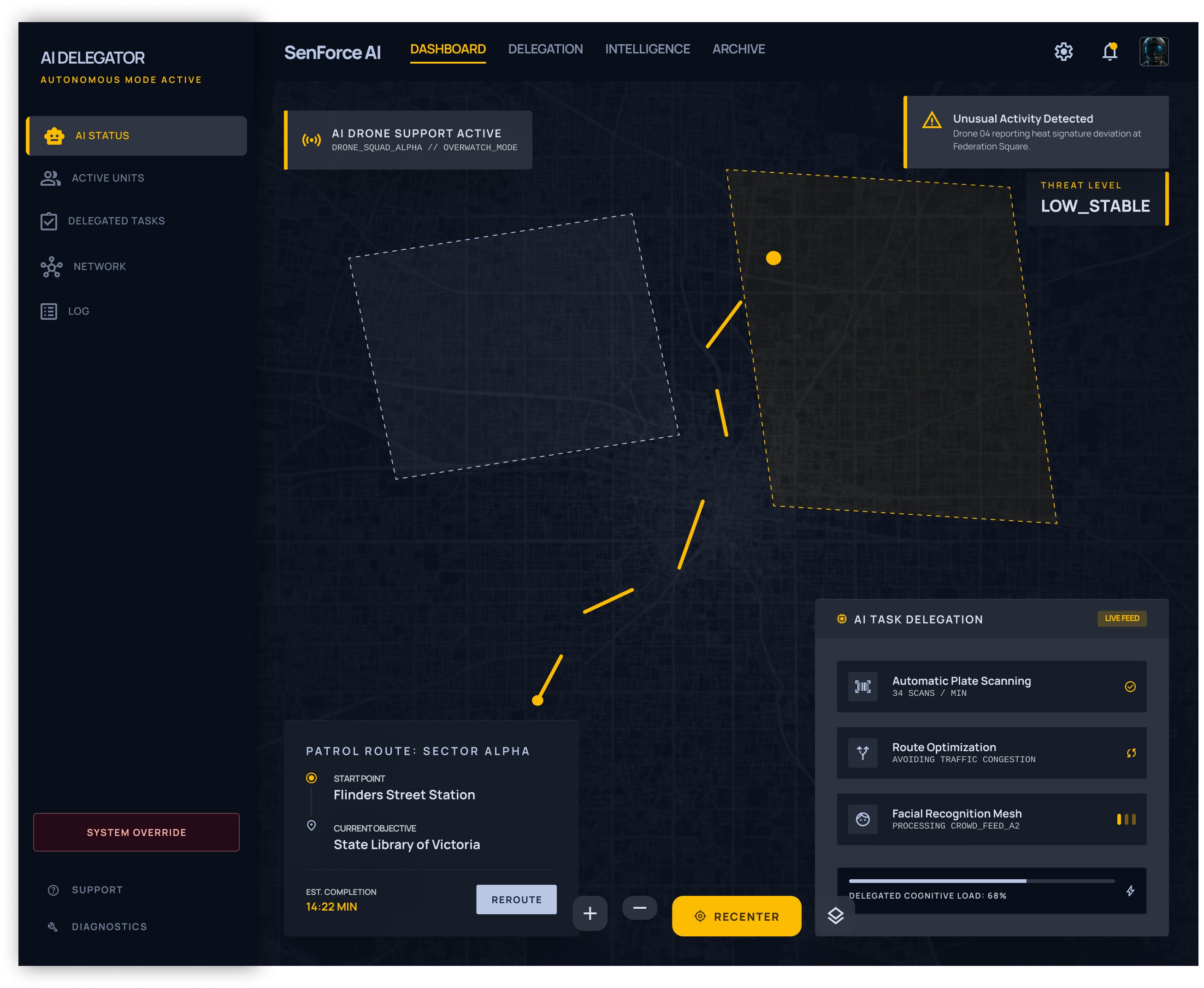 Laptop showing Bloomy UI