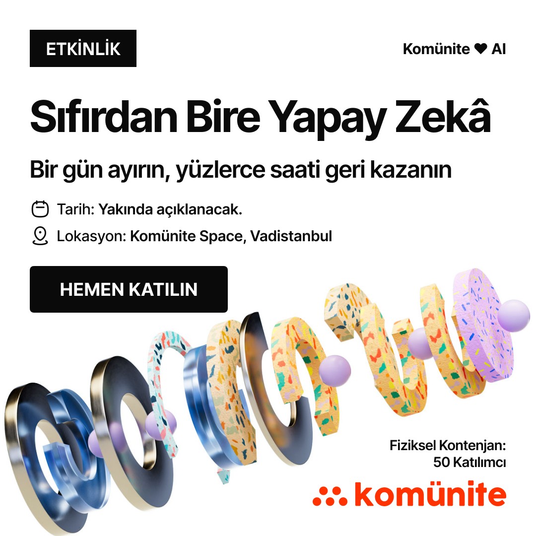 Sıfırdan Bire Yapay Zekâ