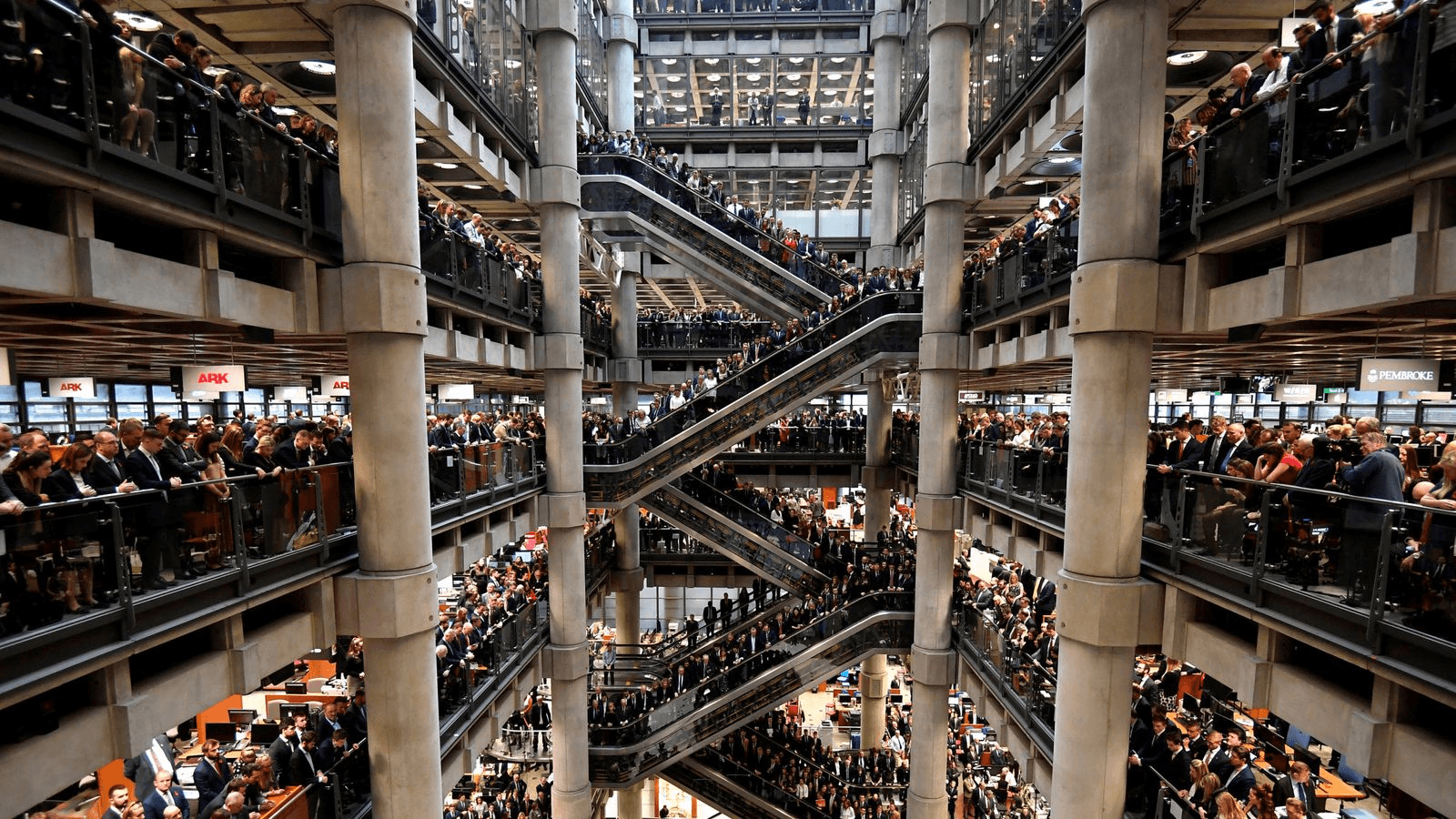 A photo of Lloyd's lab in London