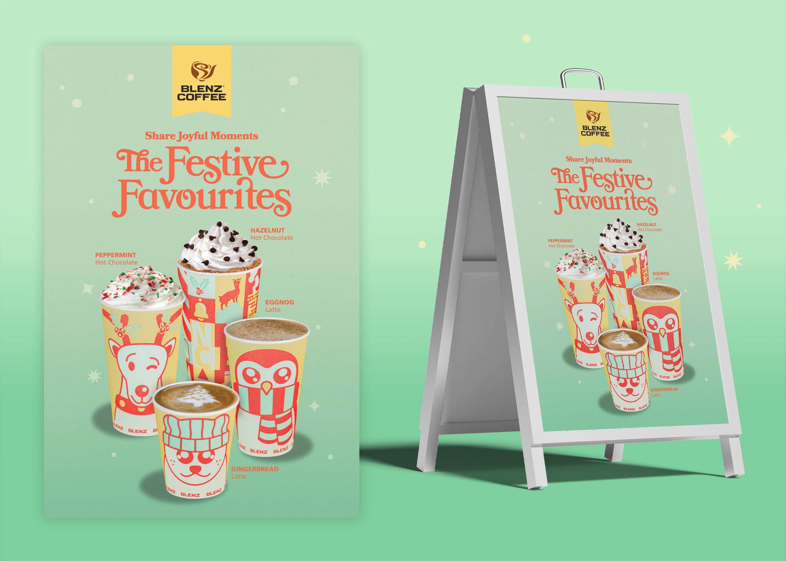 Festive Favourite line-up poster.