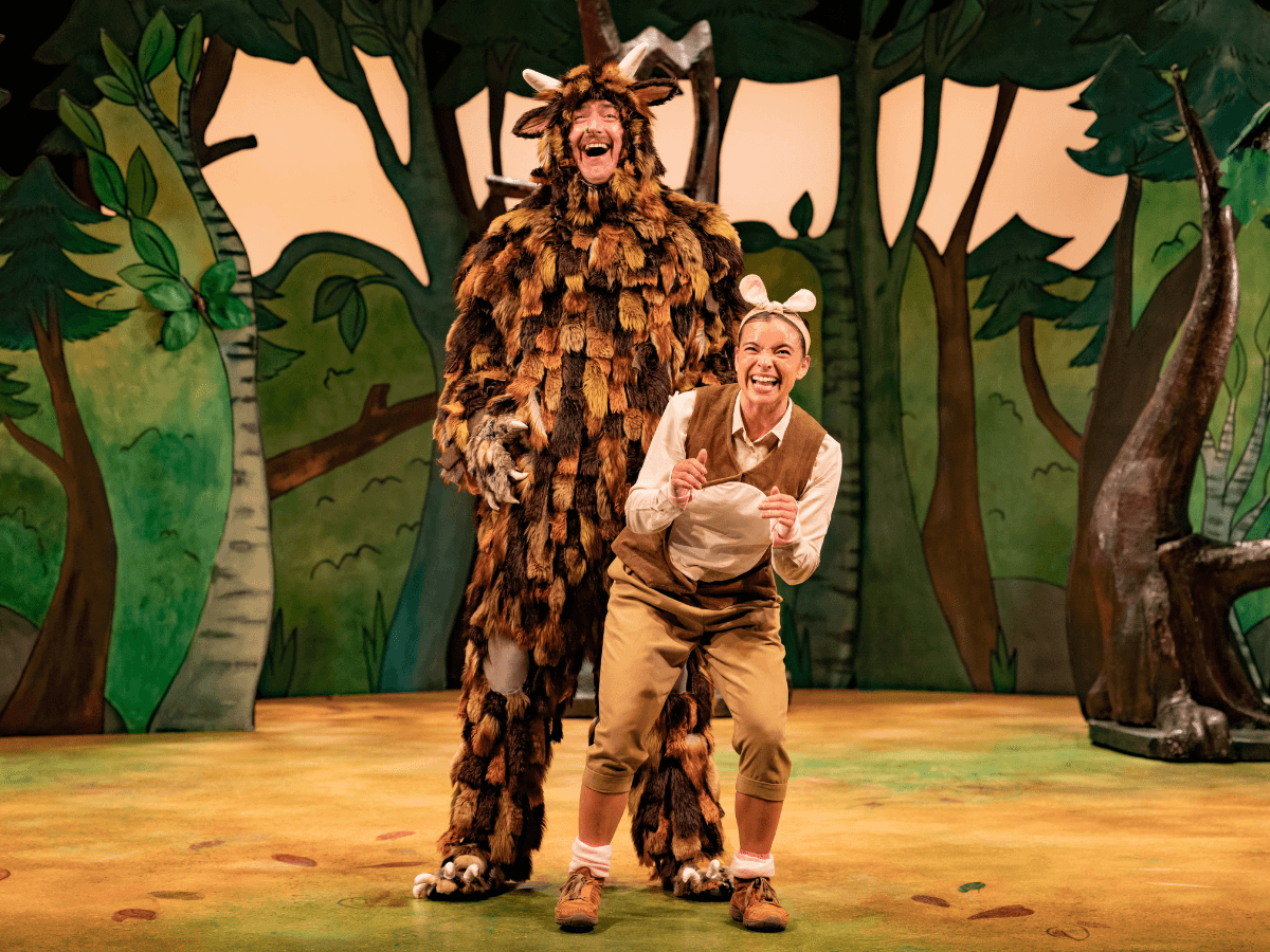The Gruffalo production image from the 2024 stage production