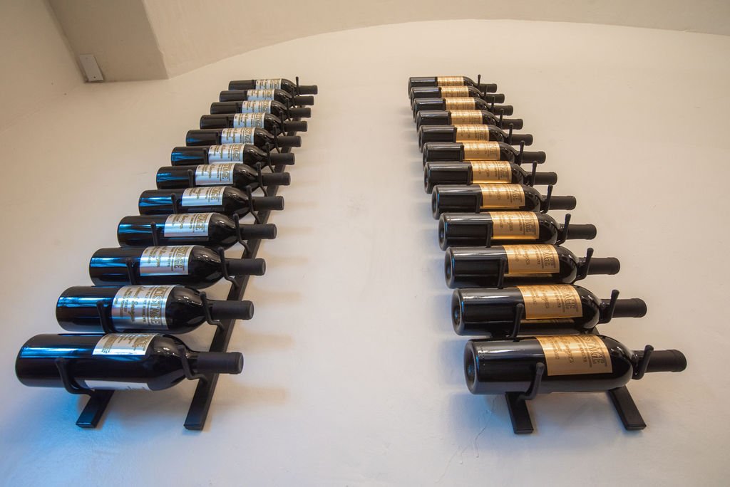 Backstage Winery bottles