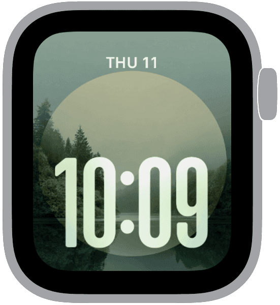 A selection from the Bellevue Apple Watch face collection