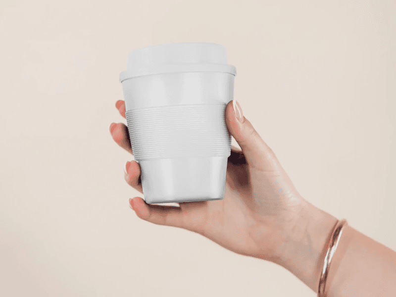 Screw Lid Coffee Cup