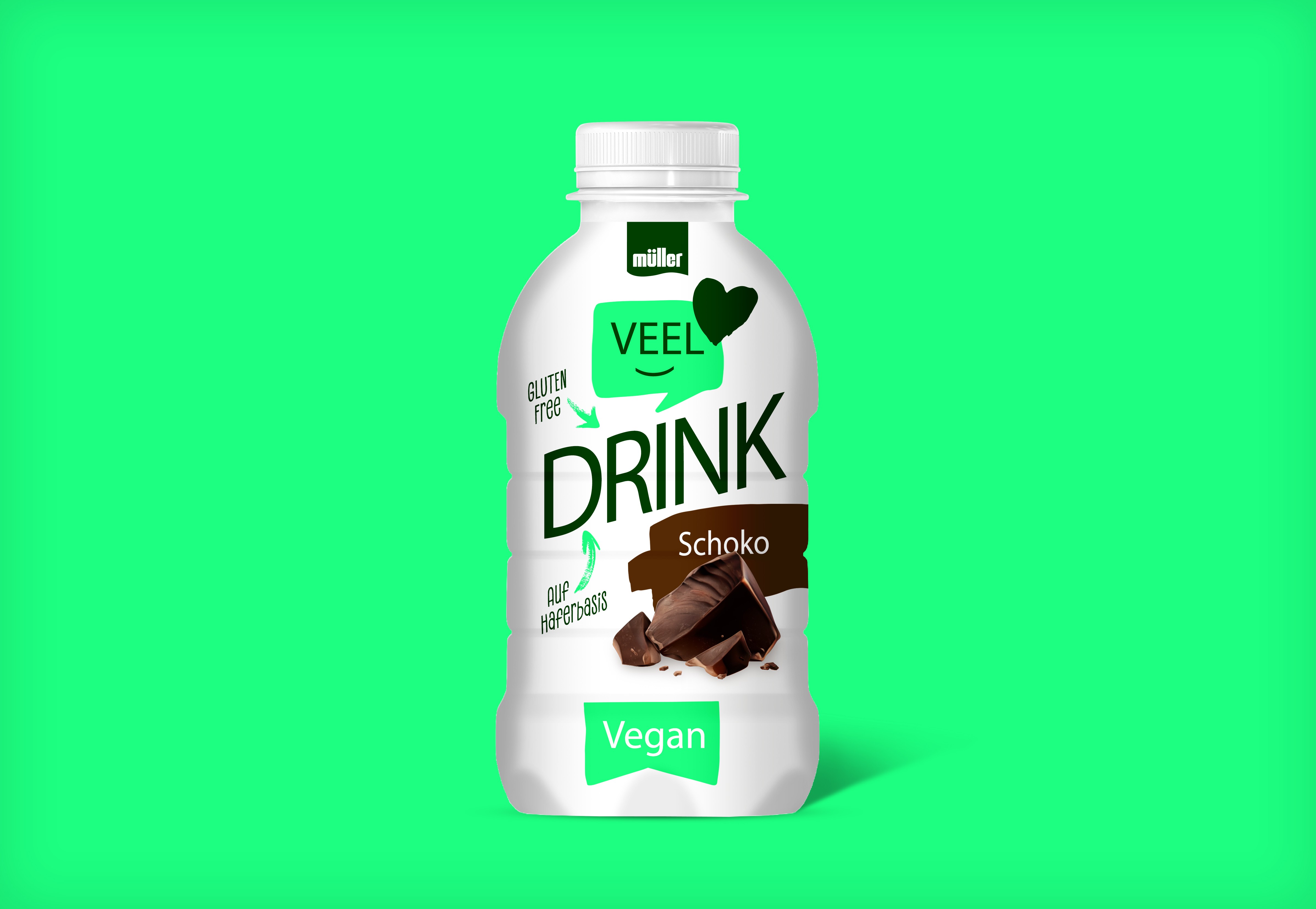Label Design für eine vegane Food Linie – modernes Verpackungskonzept mit klarer Typografie und natürlicher Farbwelt