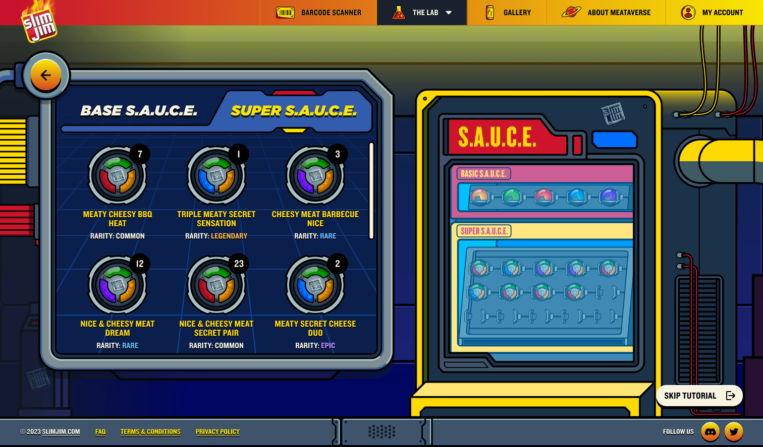 Slim Jim Meataverse S.A.U.C.E. Mixer