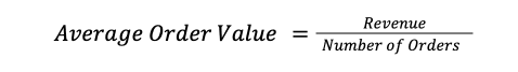 how to calculate average order value (AOV)