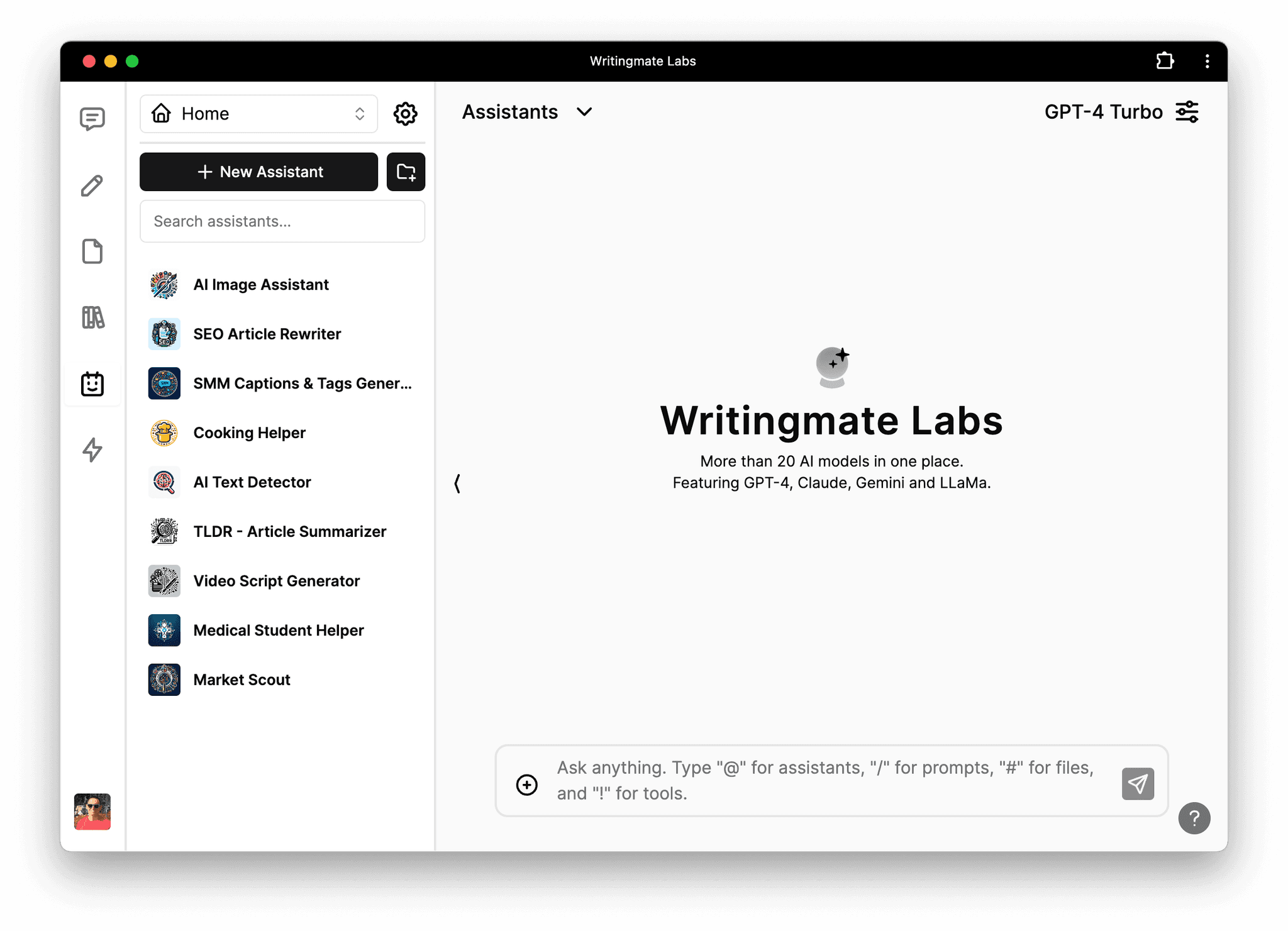 ChatLabs AI Interface